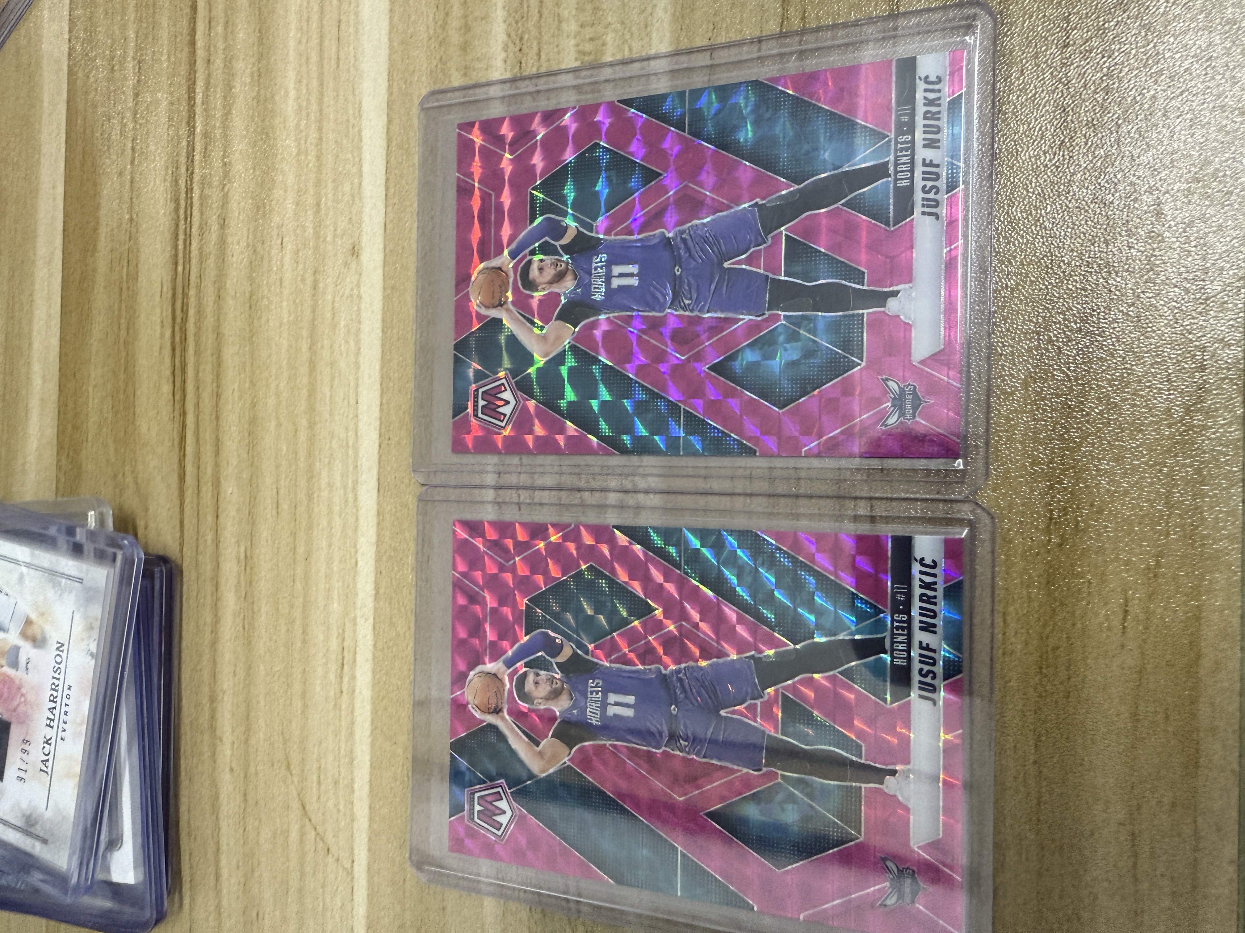 2024-25 Panini Mosaic Jusuf Nurkic 努尔基奇 175编 粉折粉马赛克折平行 彩虹套必备 掘金太阳黄蜂 两张打包 只发默认请看描述【KK】