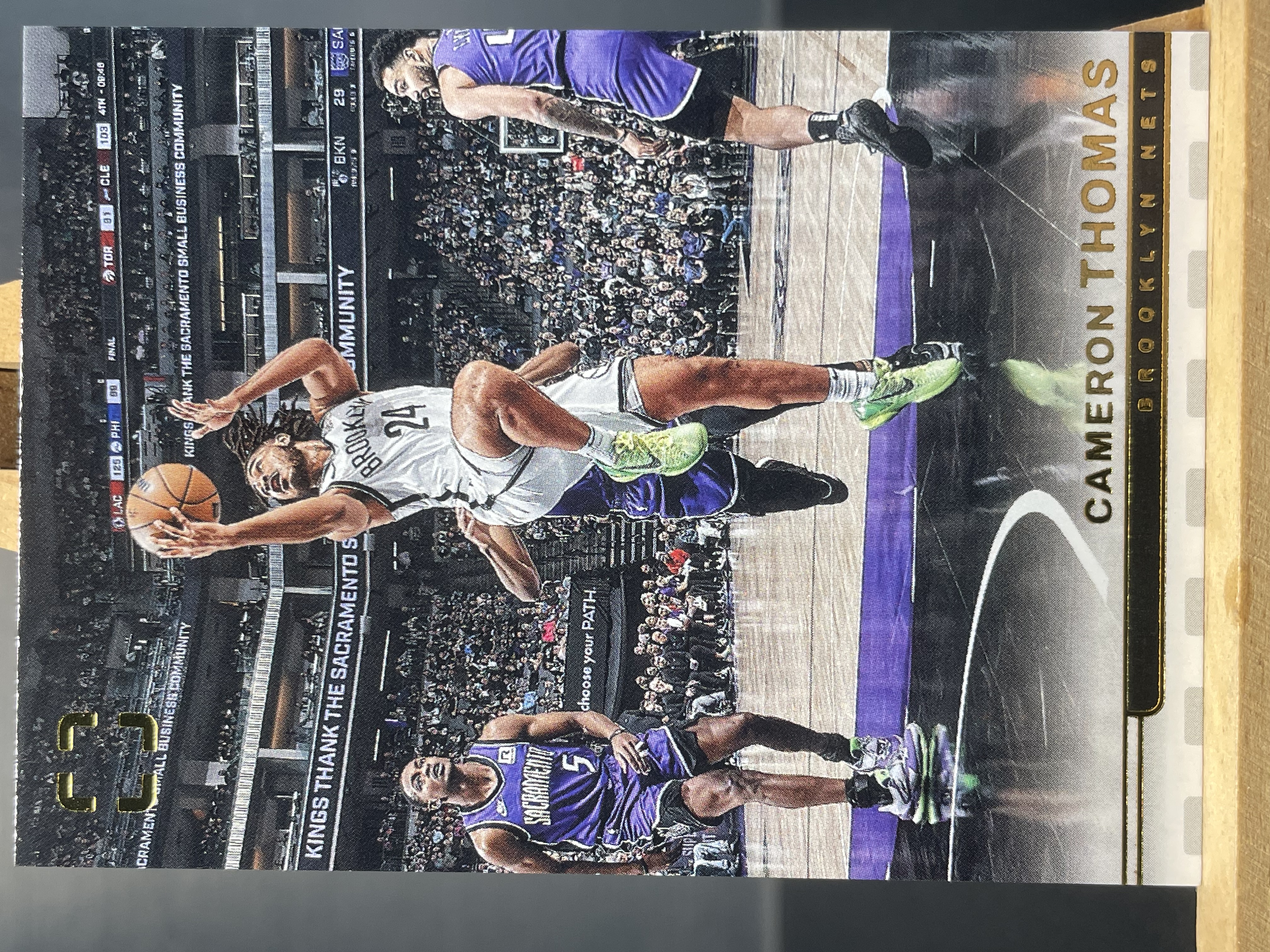 (B9) 2024-25 PANINI 上镜系列 小火车 卡梅伦 托马斯 篮网 实卡好看 收藏凑套必备 卡品如图 !!!