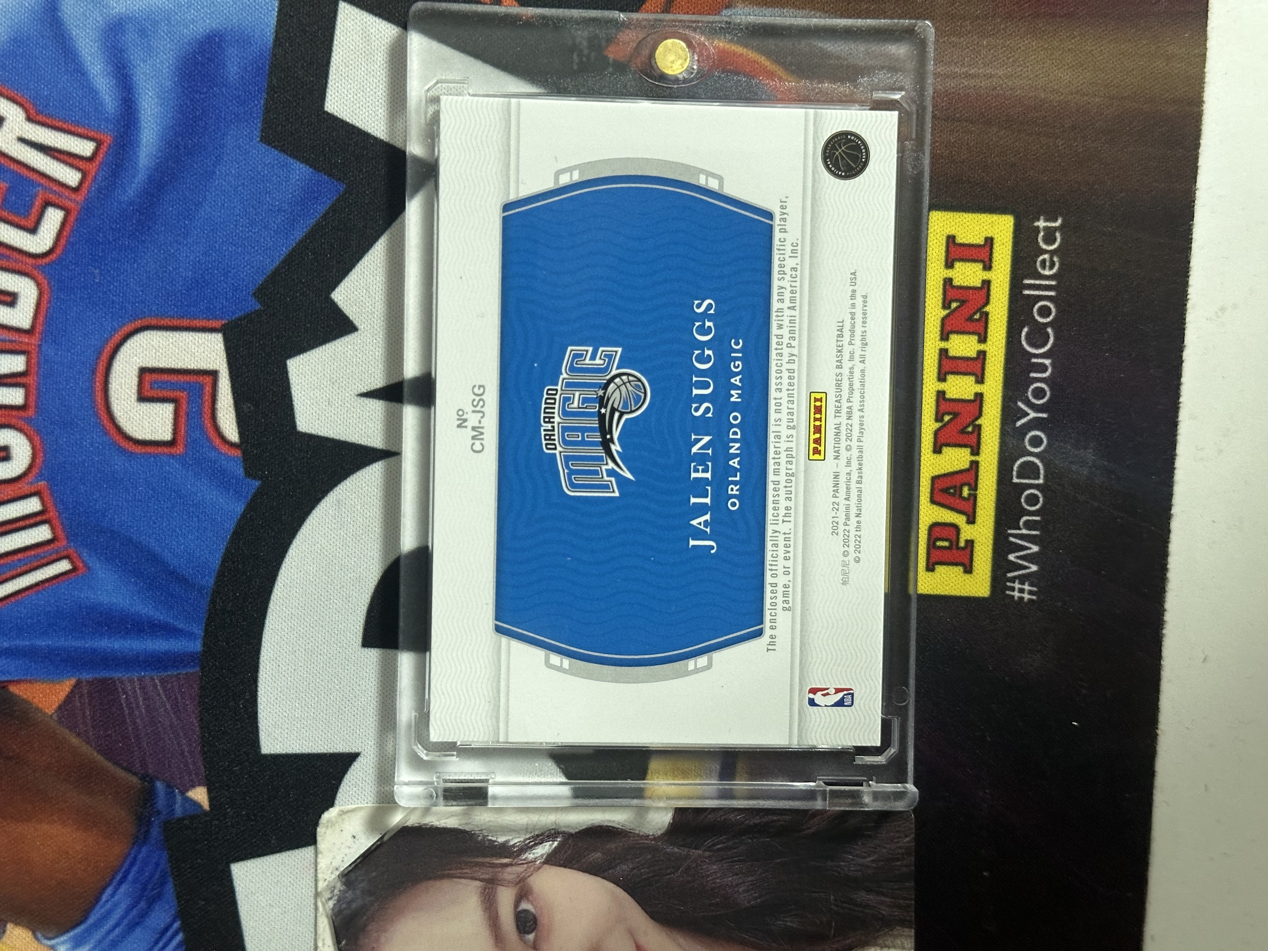 2021-22 Panini National Treasures Jalen Suggs RC 【小猪包代卖】魔术 新秀 99编 RJA 签字 卡签 大窗 colosscal 萨格斯 瓦格纳 班切罗