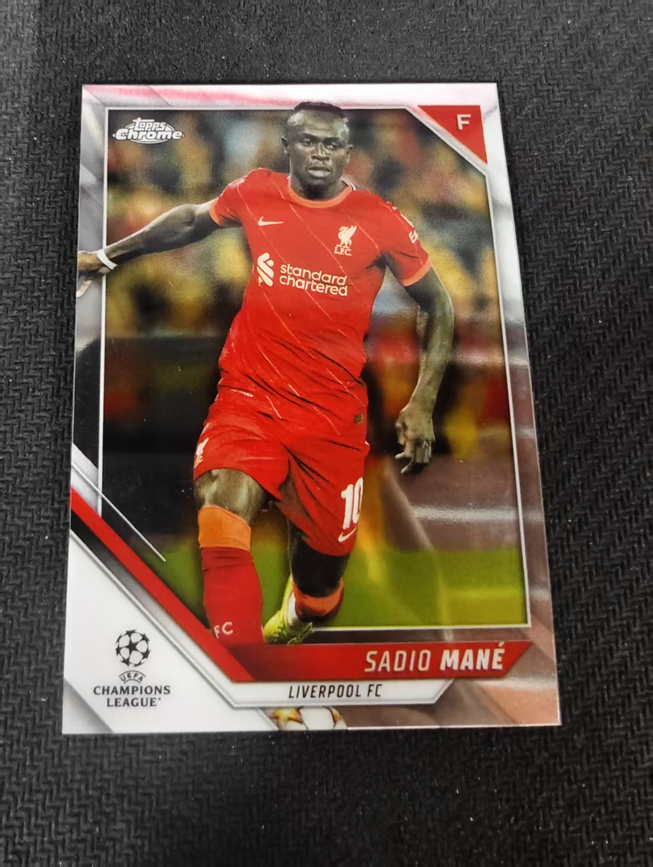 【可合并,不累计】2022 topps chrome Sadio Mane 萨迪奥 马内 欧冠 利物浦 欧冠 不保卡品 介意勿拍 #110