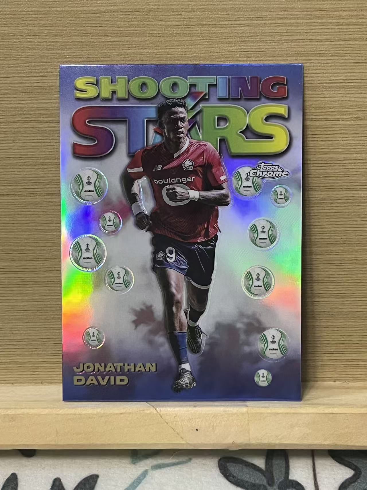 2024 Topps Chrome jonathan david 乔纳森戴维 特卡 里尔 欧冠 银折 pz 实卡精美 收藏必备 A42