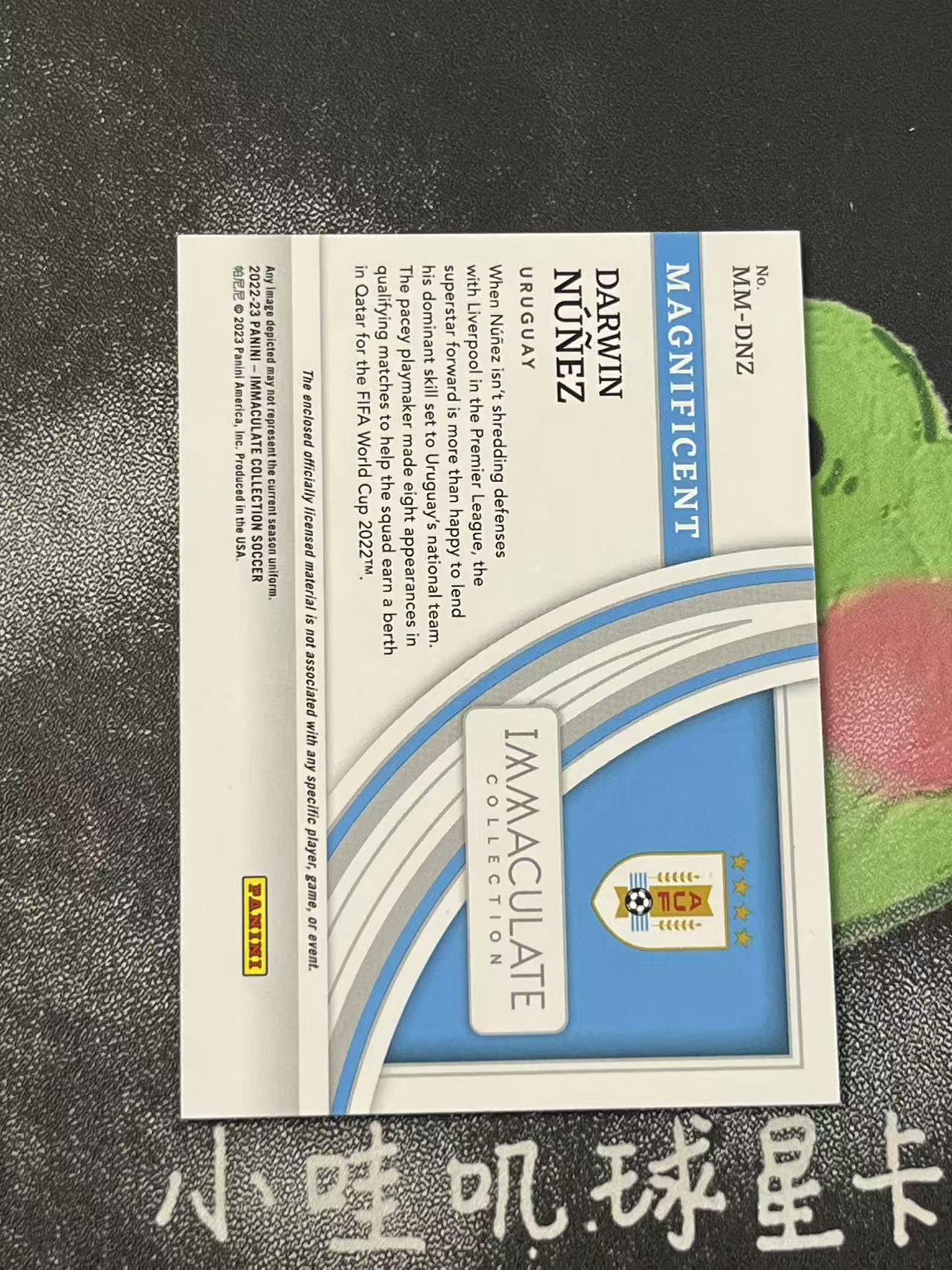 2022-23 Panini Immaculate Darwin Nunez 爱咪咪 乌拉圭 达尔文 努涅斯 25编 物料 球衣 微瑕如图【ZYP代拍】望灯