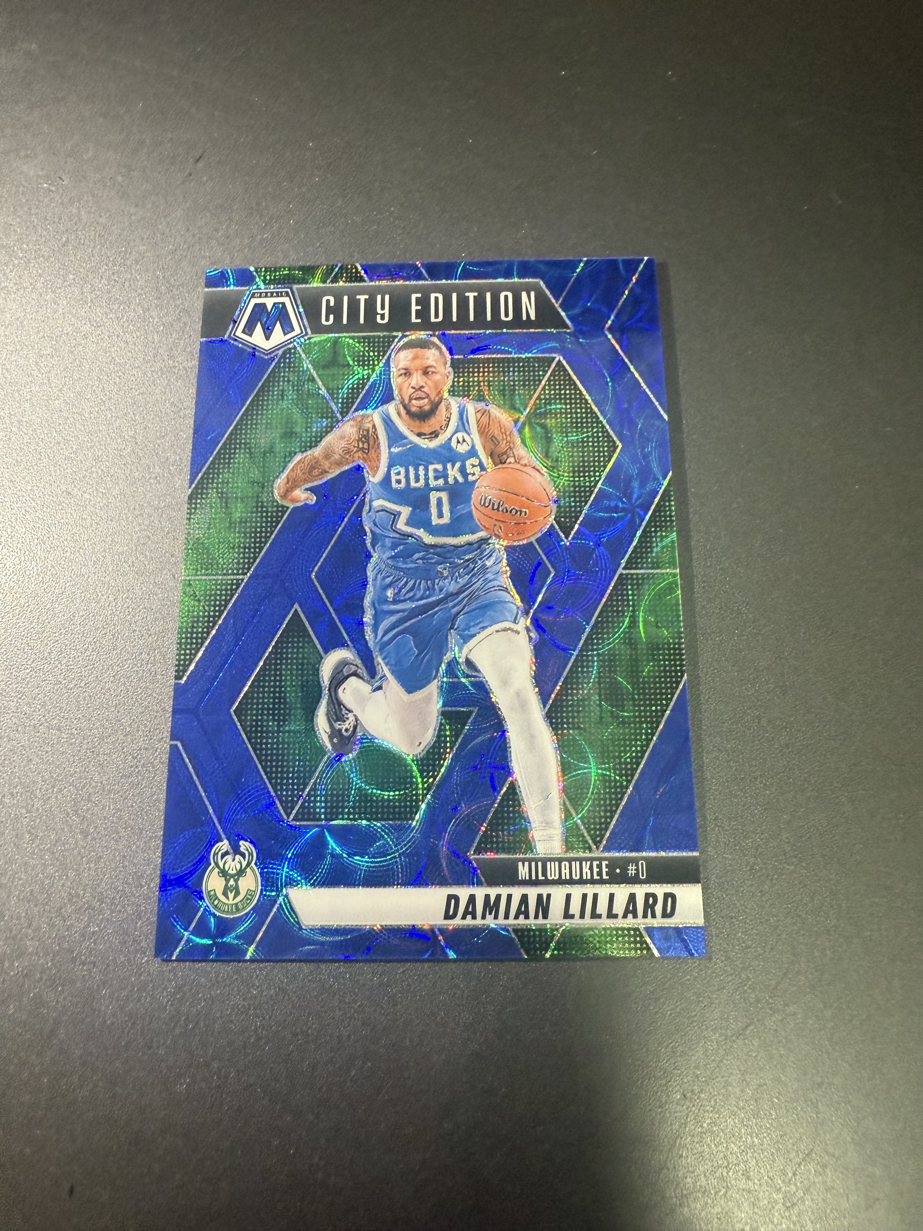 2024-25 Panini Mosaic Damian Lillard 利拉德 马赛克 蓝圈圈 35编 T