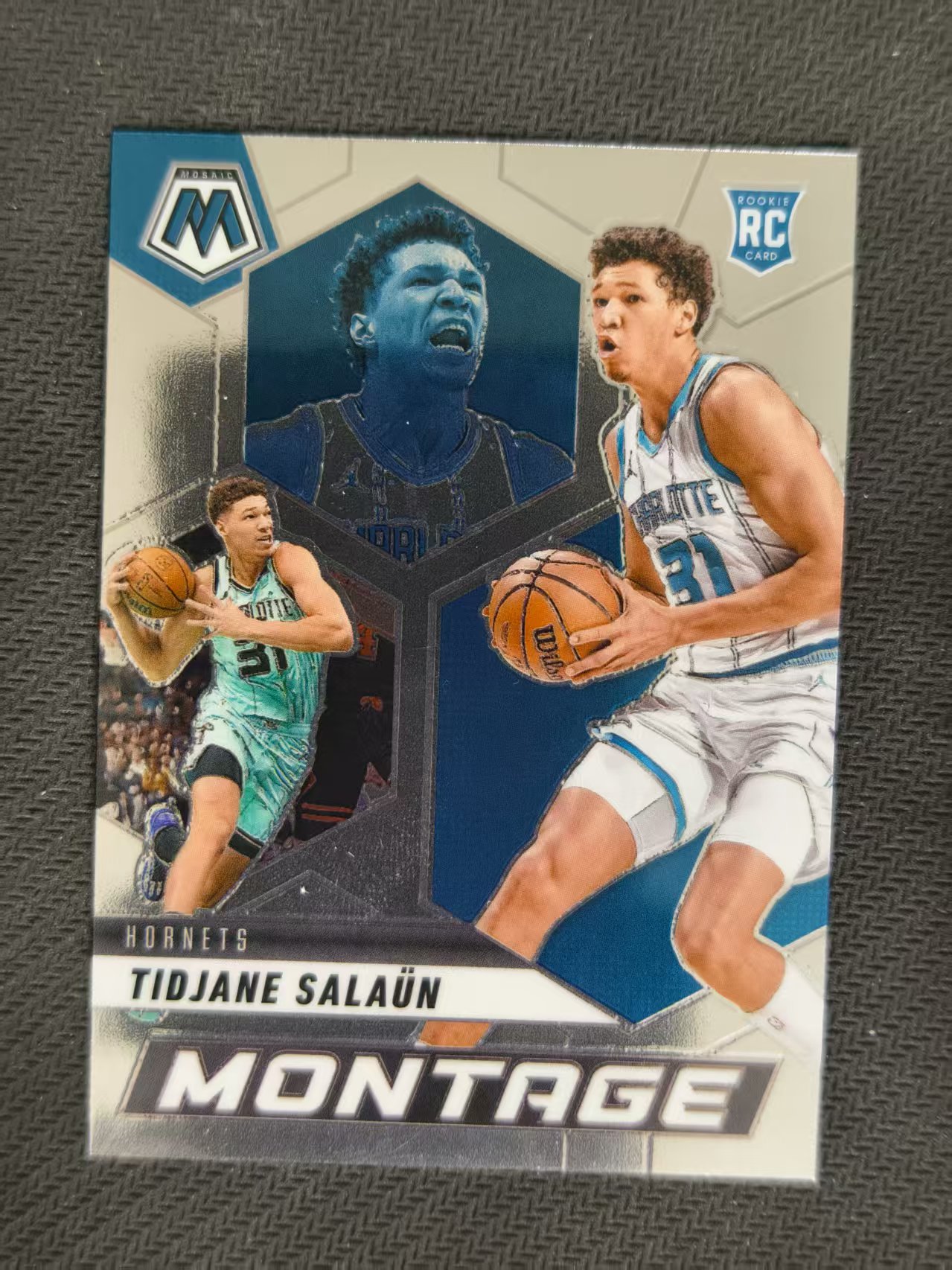 2024-25 Panini Mosaic Tidjane Salaun RC 马赛克 黄蜂 新秀 提贾尼 萨隆 蒙太奇 特卡 卡品如图