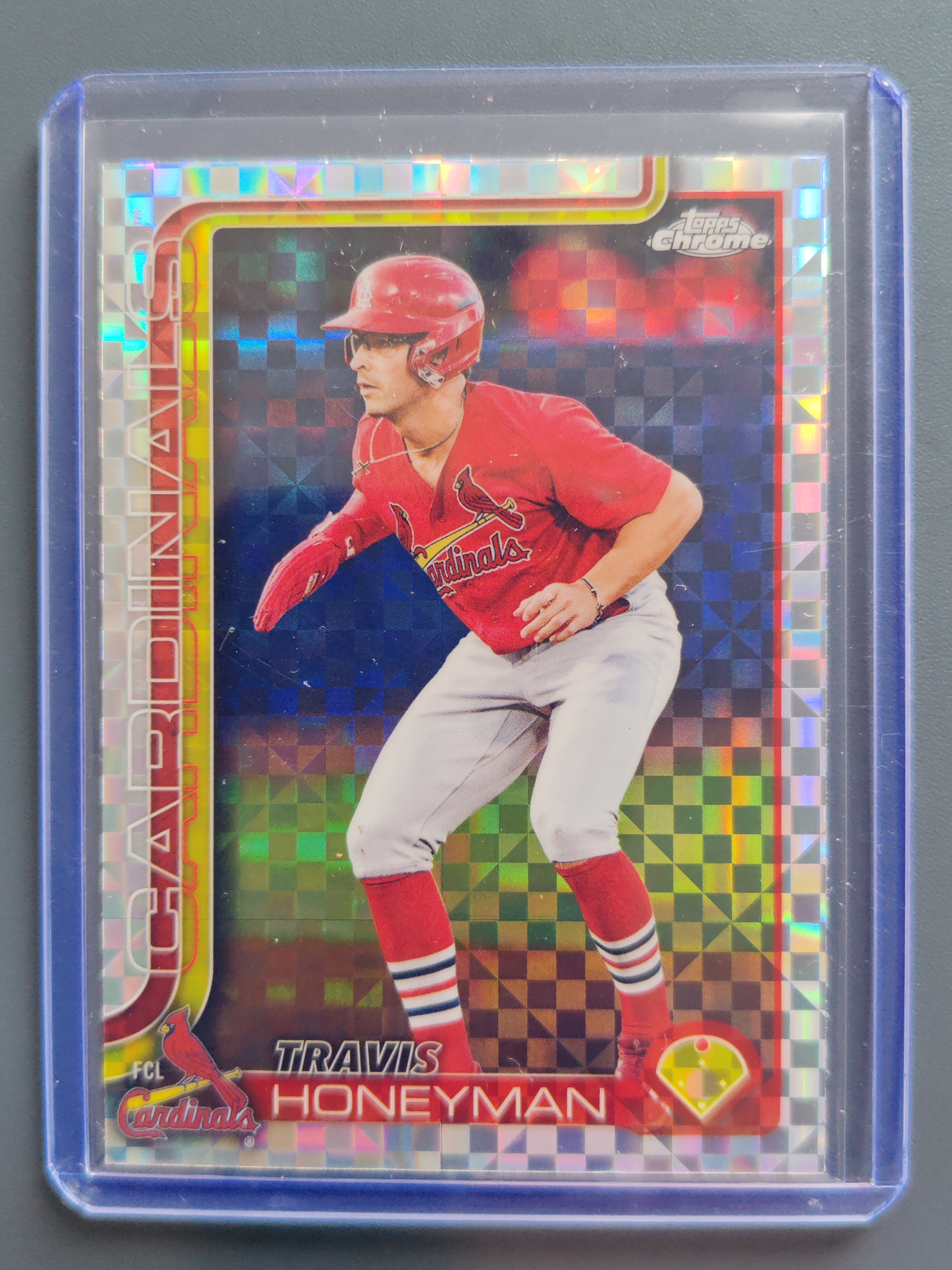 2025 Topps Pro Debut Travis Honeyman 银棋盘折!【9527】