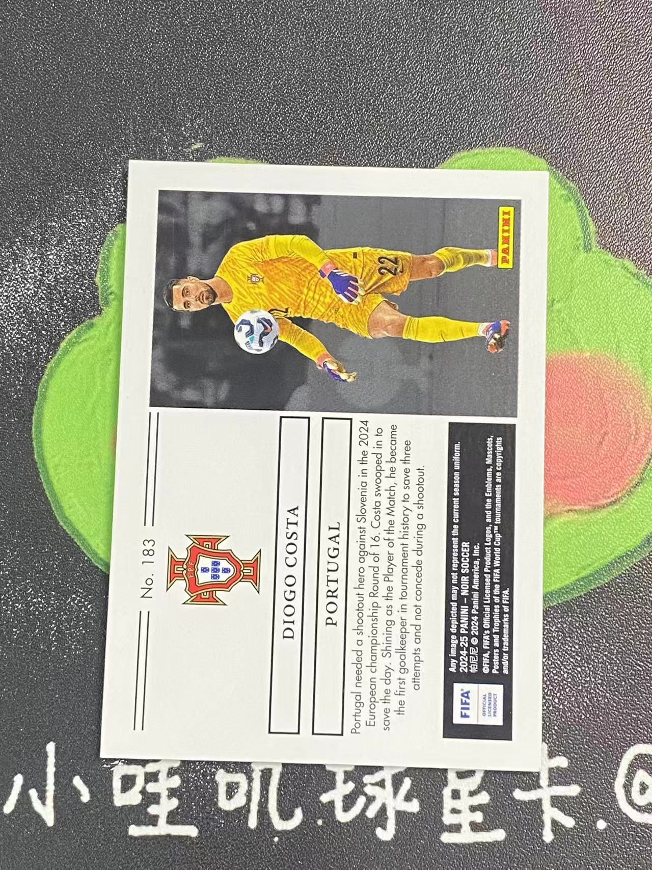 2024-25 Panini Noir Diogo Costa 诺尔 葡萄牙 迪奥戈 科斯塔 80编 微瑕如图【ZYP代拍】老舅