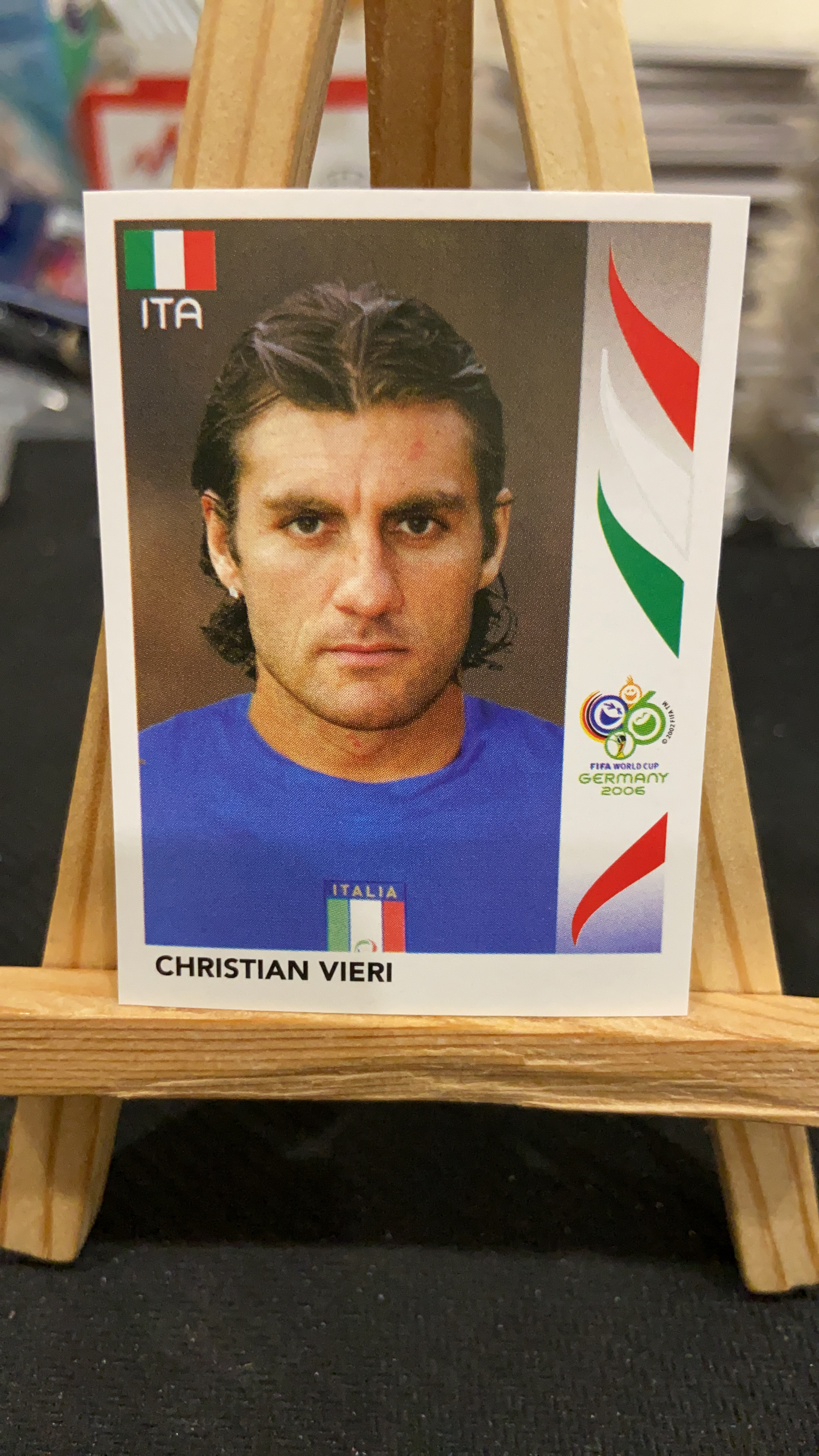 2006 Panini 世界杯 贴纸 【不累计】 意大利 维埃里 凑套
