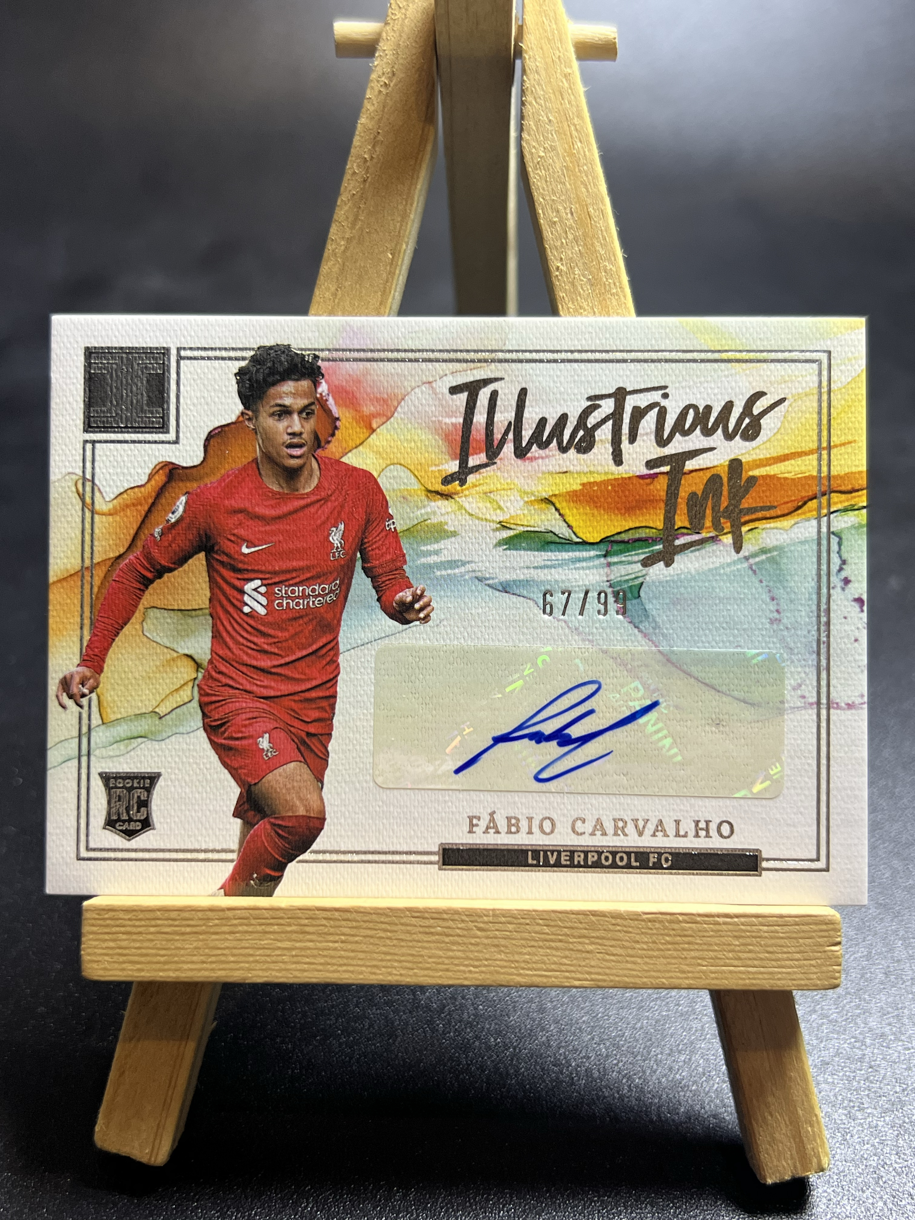 2022-23 Panini Impeccable Fabio Carvalho RC 法比奥 卡瓦略 签字 67/99编 新秀 利物浦 英超 小真金 李哥 叉叉拍卖