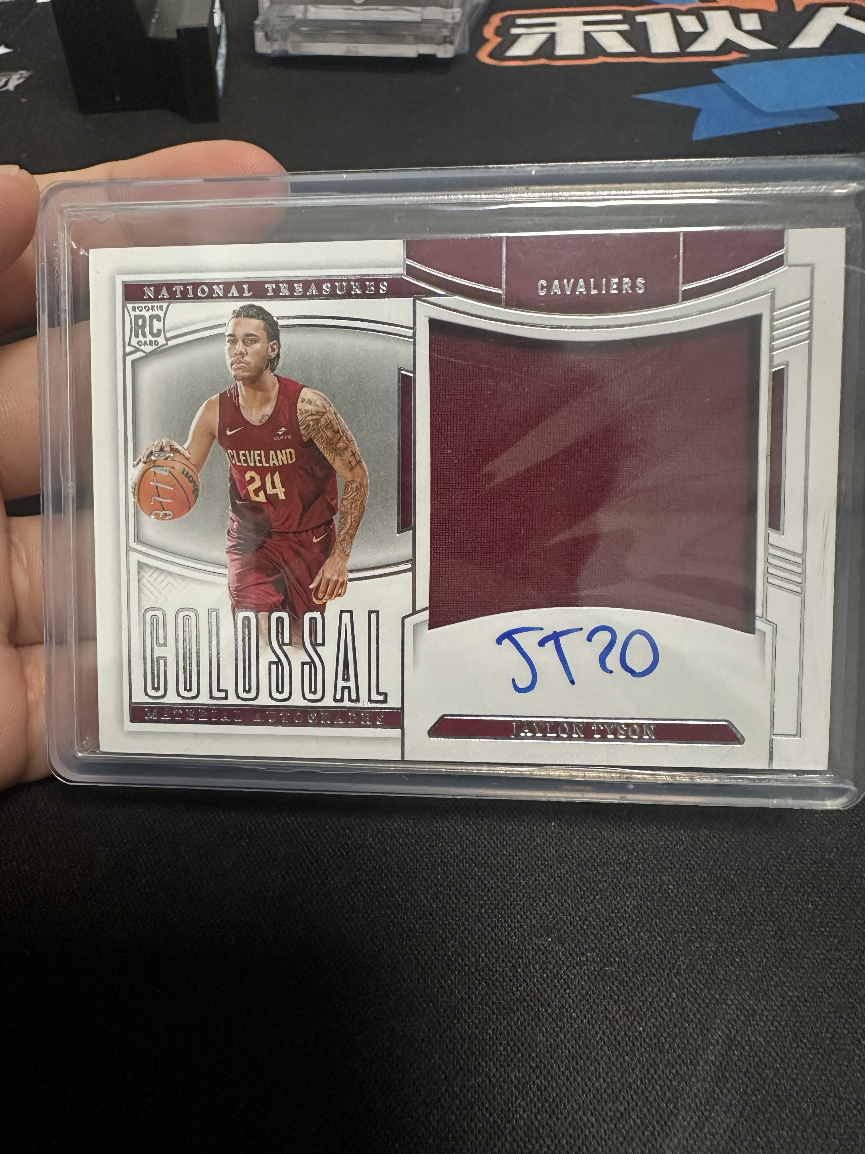 2024-25 Panini National Treasures Jaylon Tyson RC 国宝 骑士 新秀RC 杰隆 泰森 49编 RJA 签字 卡签 gue