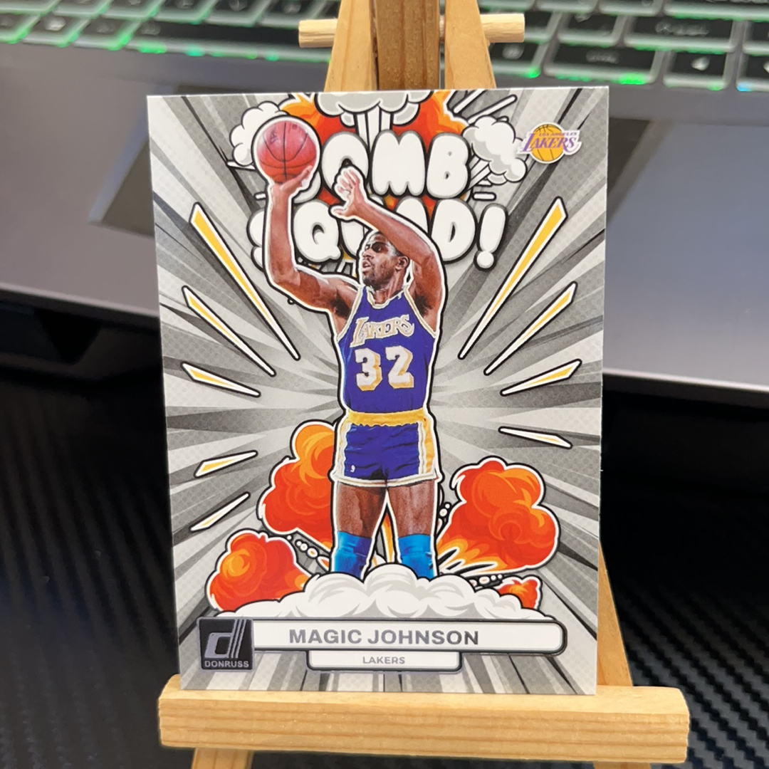 2023-24 Panini Donruss Magic Johnson 魔术师 约翰逊 湖人 杜蕾斯系列 特卡 卡品如图 凑图必备 值得收藏!免费代卖!