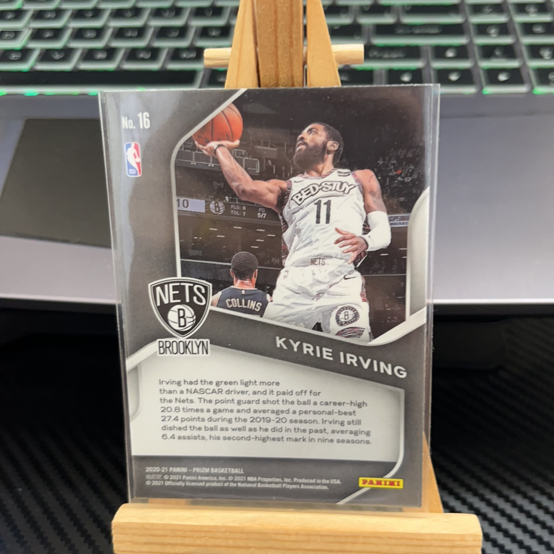 2020-21 Panini Prizm Kyrie Irving 凯里 欧文 篮网 特卡 prizm系列 卡品如图 值得收藏 凑套必备!免费代卖!