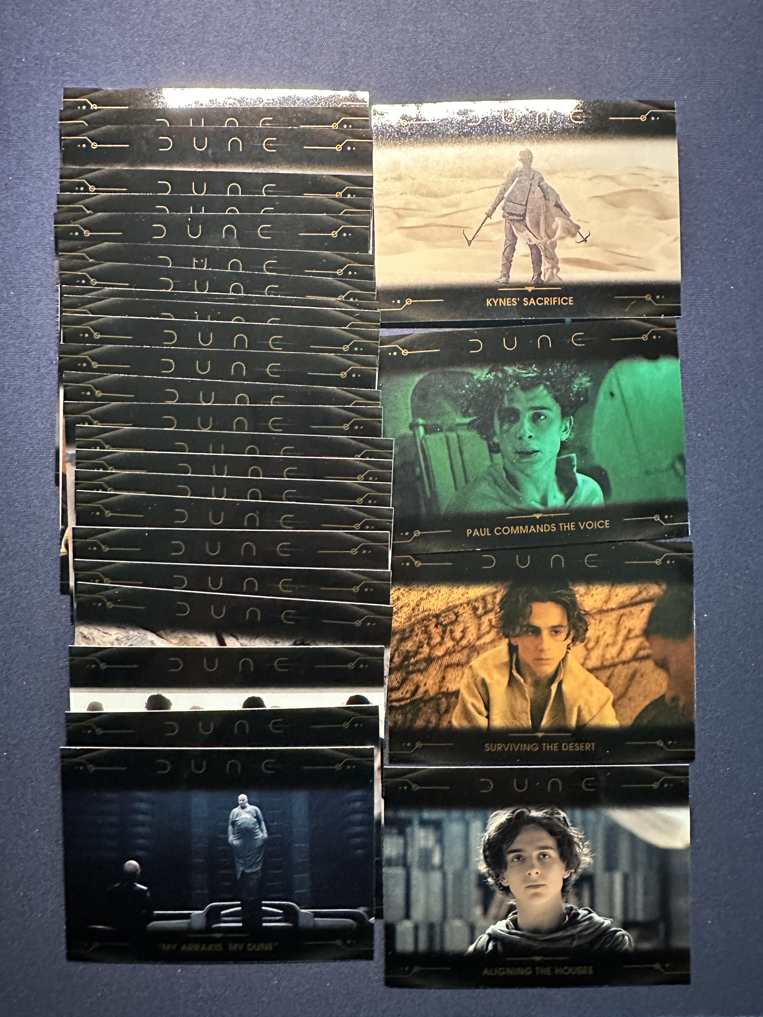 2024 Topps Dune Chrome 影视 沙丘 lot 经典人物 20+张 paul 甜茶等 收藏凑套必备