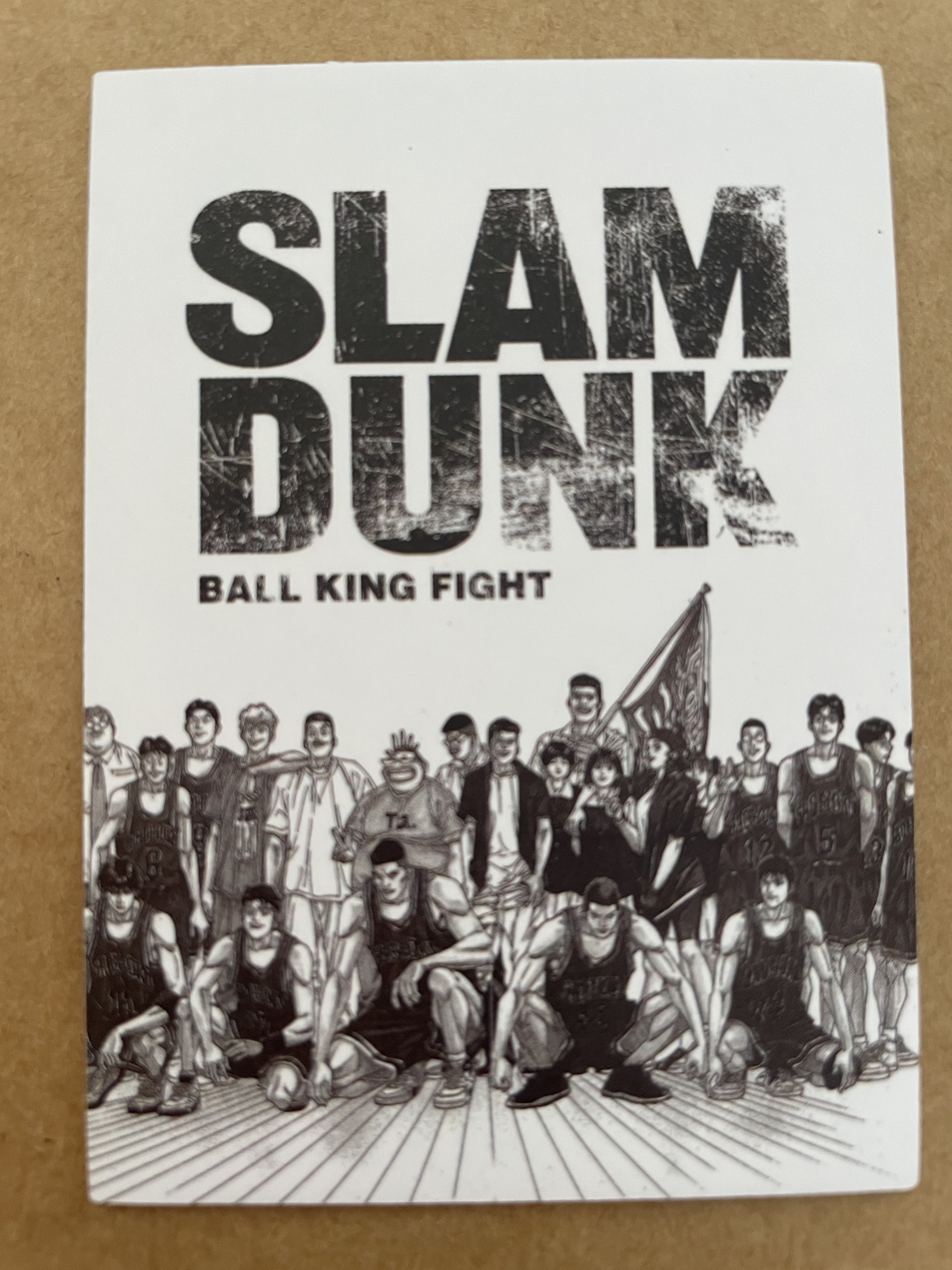 摩卡 SLAM DUNK 灌篮高手 SD 杂志封面特卡 #10 大猩猩 赤木刚宪 湘北VS陵南 热血青春 收藏 凑套必备