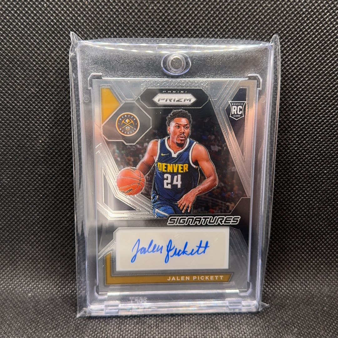 【Roseee代卖】2023-24 PRIZM 掘金 Jalen Pickett 杰伦 皮克特 新秀 签字 选图帅气 jeff