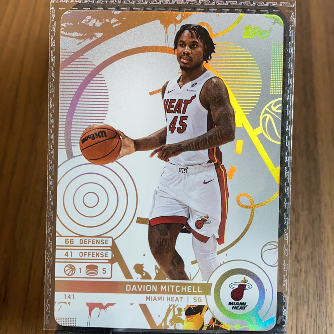 2025 Topps match attax Davion Mitchell 151
