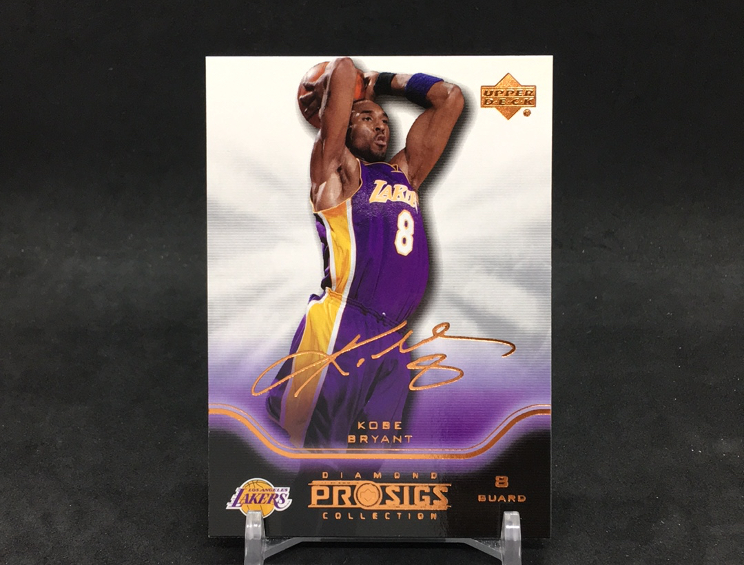 【DC拍卖】11.21 UD PRO-SIGS DIAMOND COLLECTION 带印签 实卡美如画 kobe 名人堂传奇巨星 湖人王朝领军人物 黑曼巴 科比 布莱恩特