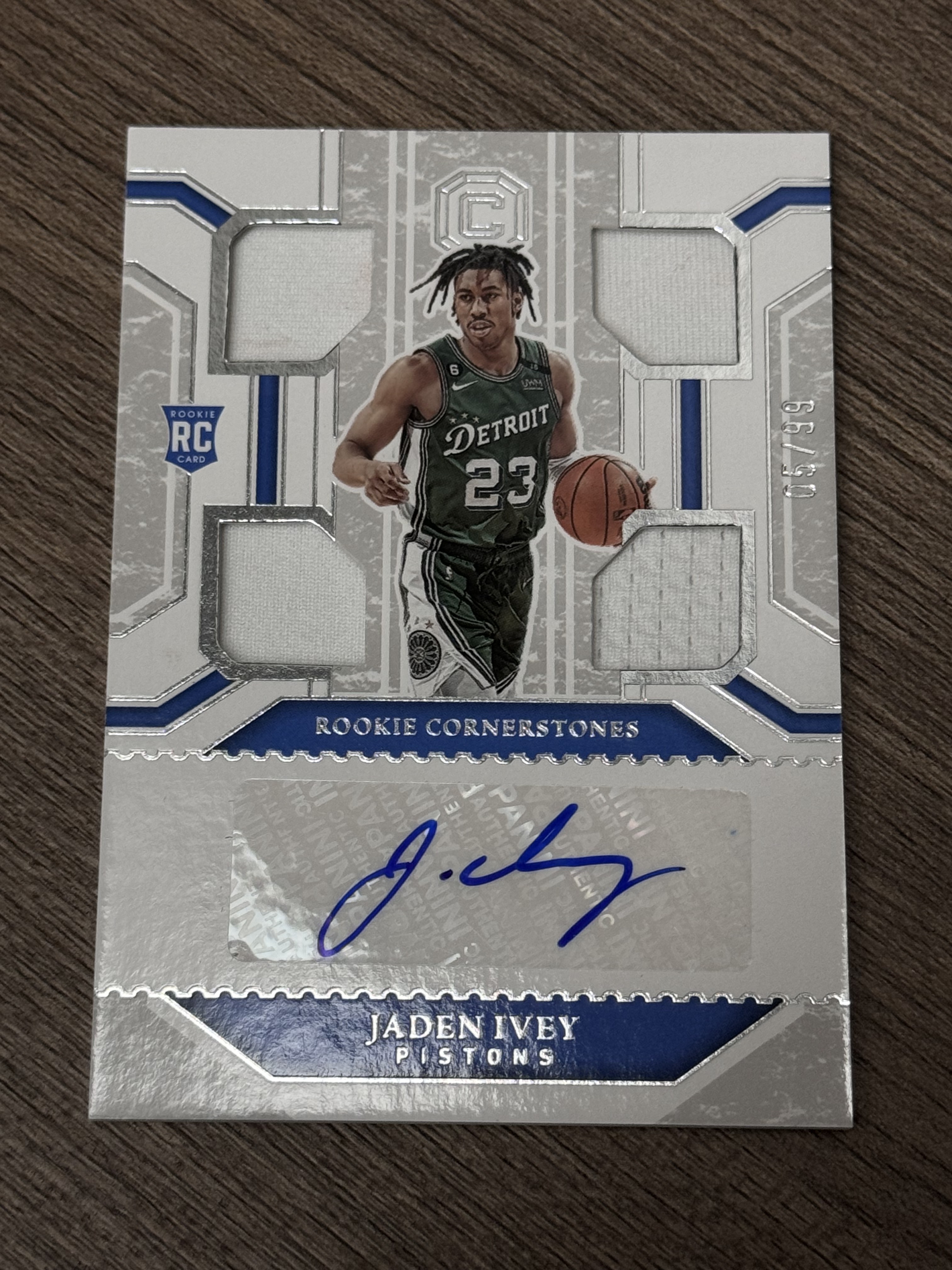 2022-23 Panini Chronicles Jaden Ivey RC 编年史新秀活塞队杰登艾维22