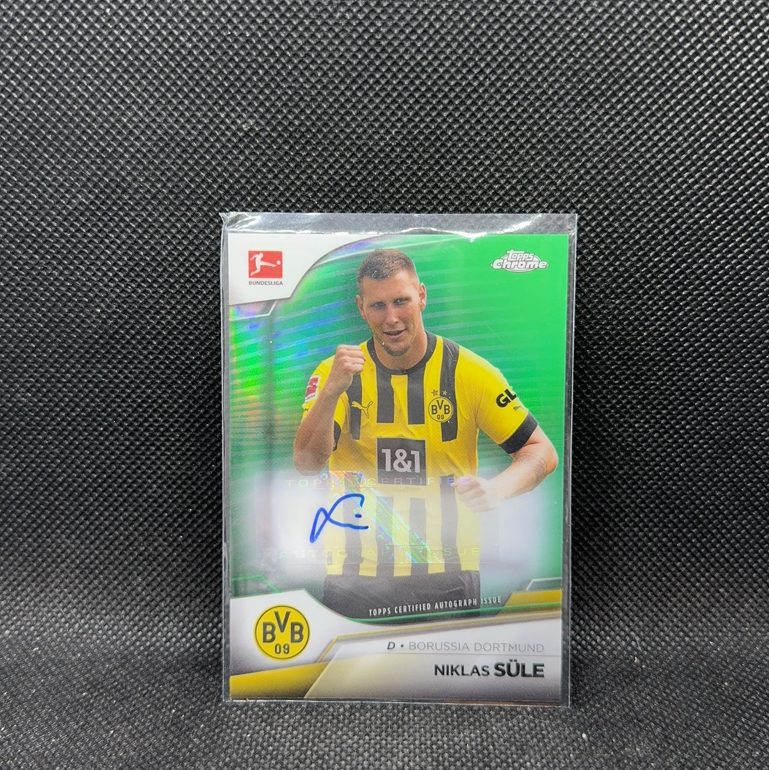 【Roseee代卖】2023 Topps Chrome Niklas Dorsch 德甲TC 德国 奥格斯堡 尼古拉斯 多施 99编 签字 绿折 jch