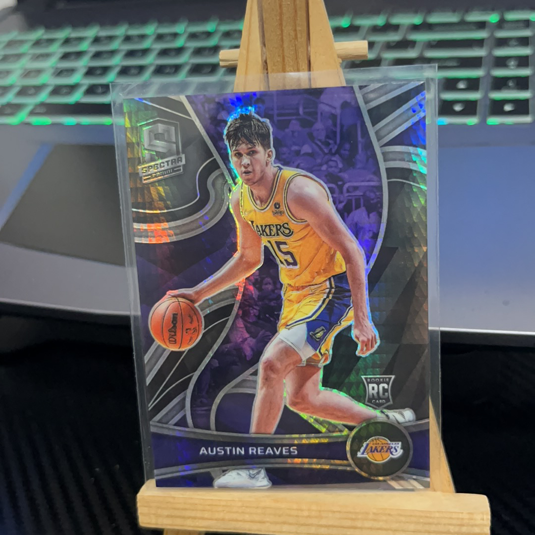2021-22 Panini Spectra Austin Reaves RC 奥斯汀 里弗斯 湖人 新秀 折射 光谱 卡品如图 凑图必备 值得收藏