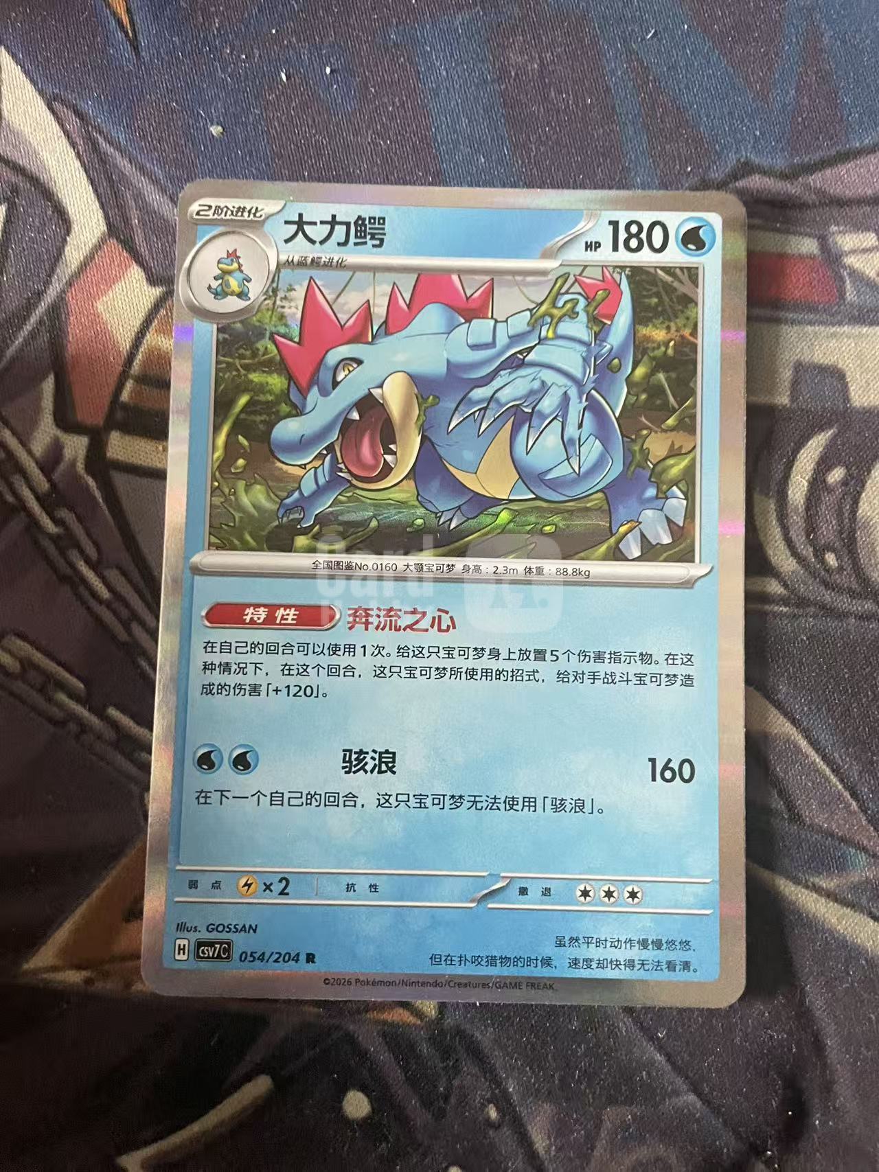 2024 Pokemon TCG 1 大力鳄 chs 宝可梦 简中 木水拍卖 204