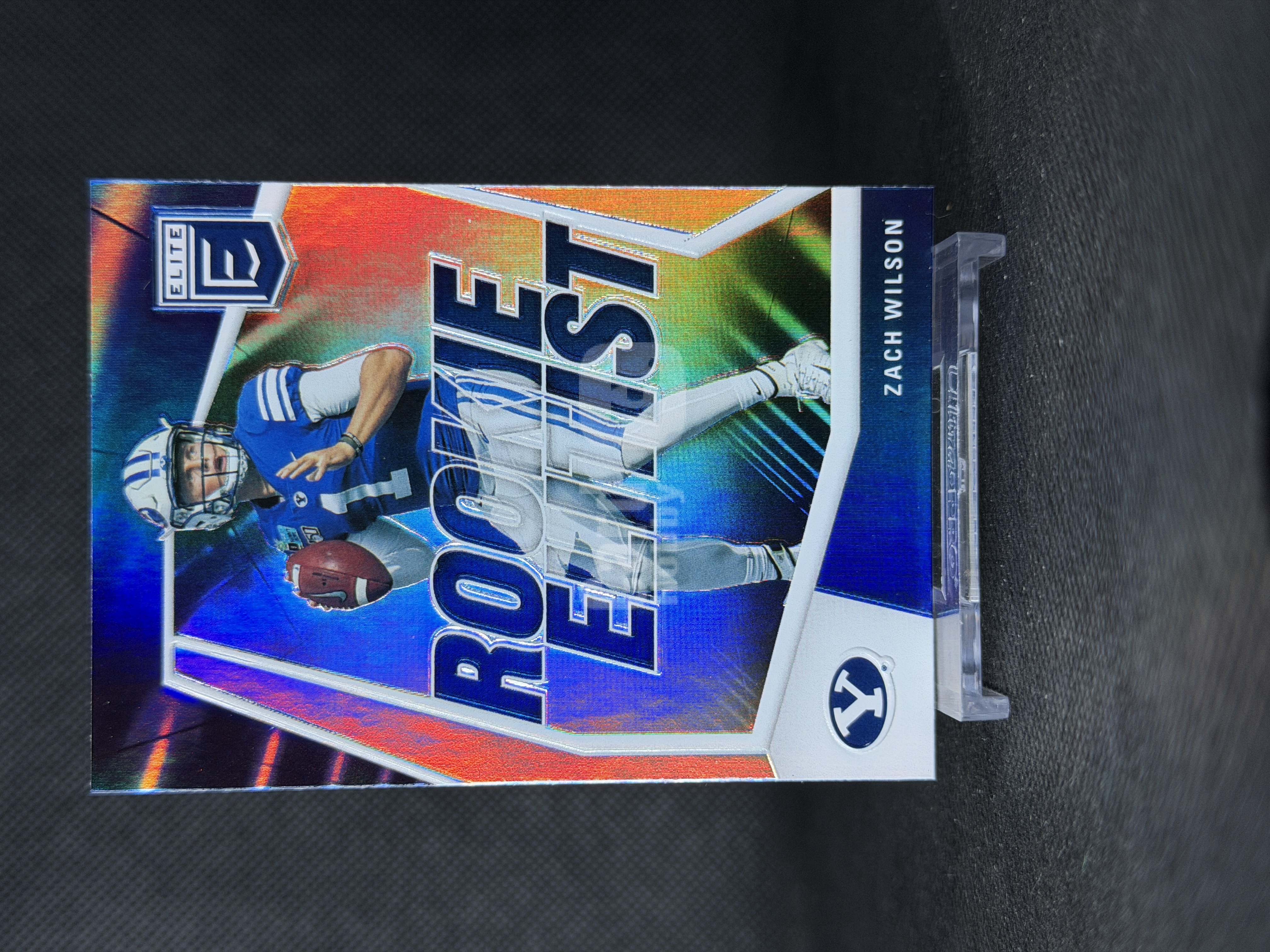 2021 Panini Donruss Elite Zach Wilson RC #RE3 精英 折射 新秀卡 扎克 威尔逊