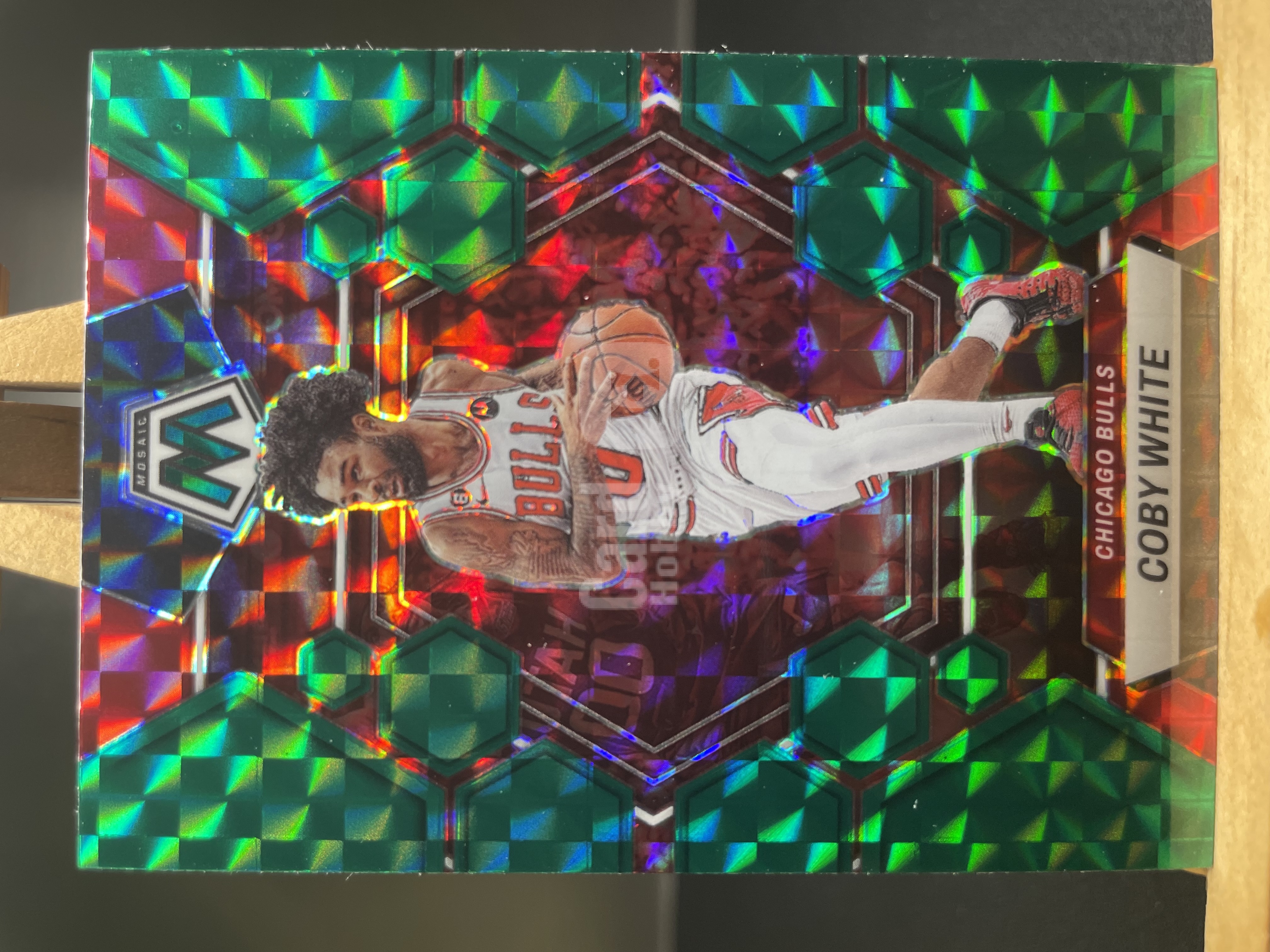 (A2) 2022-23 PANINI 马赛克 系列 折射 科比怀特 公牛 近期大热球星 收藏凑套必备 卡品如图 !!!