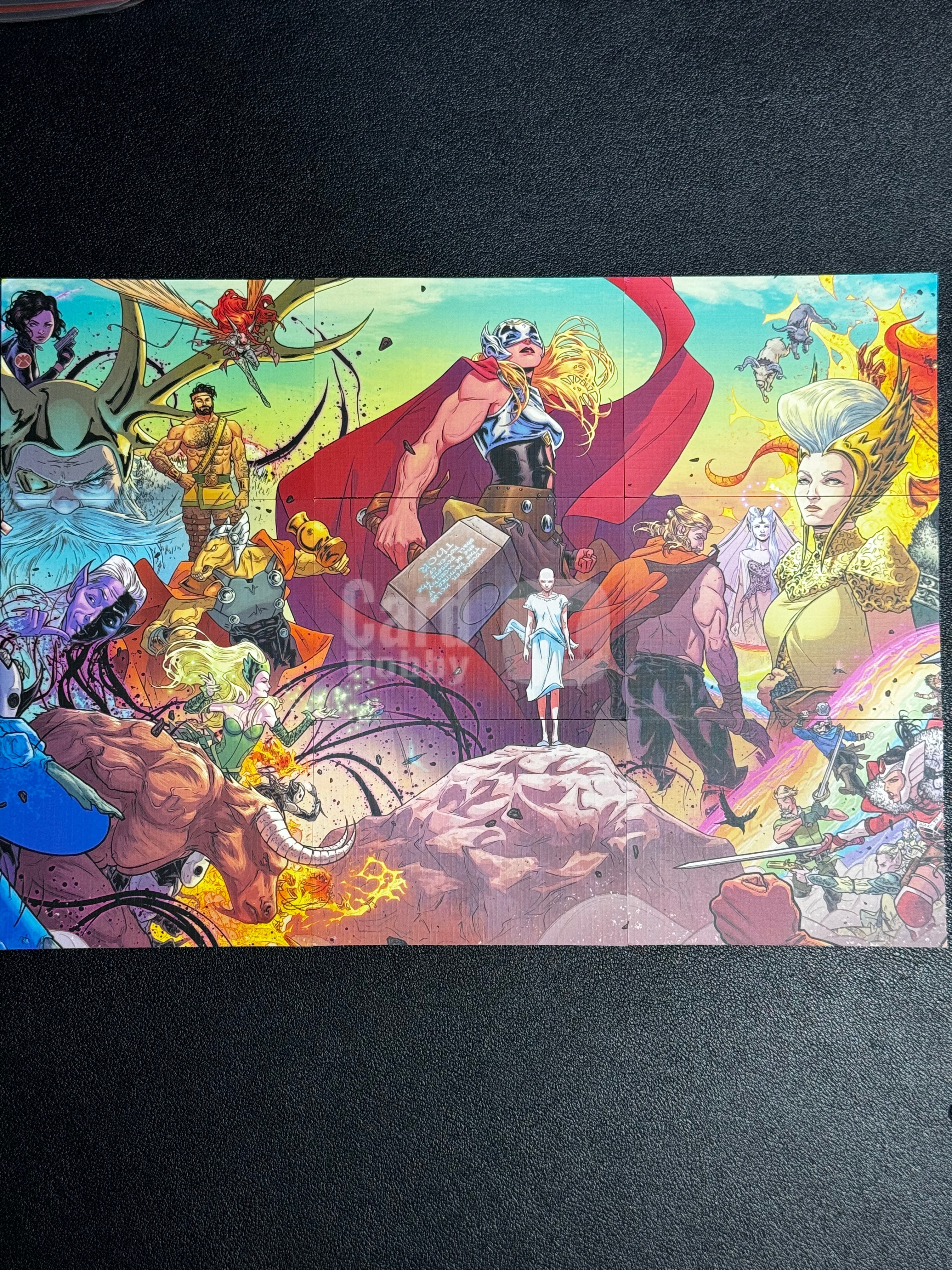2023 FINDING CARD Marvel (MCU) 寻卡 漫威 演变 拼图卡 齐套 九宫格 Mighty Thor 女雷神 瓦尔基里 奥丁 等 不保卡品 BO 老王代理拍卖
