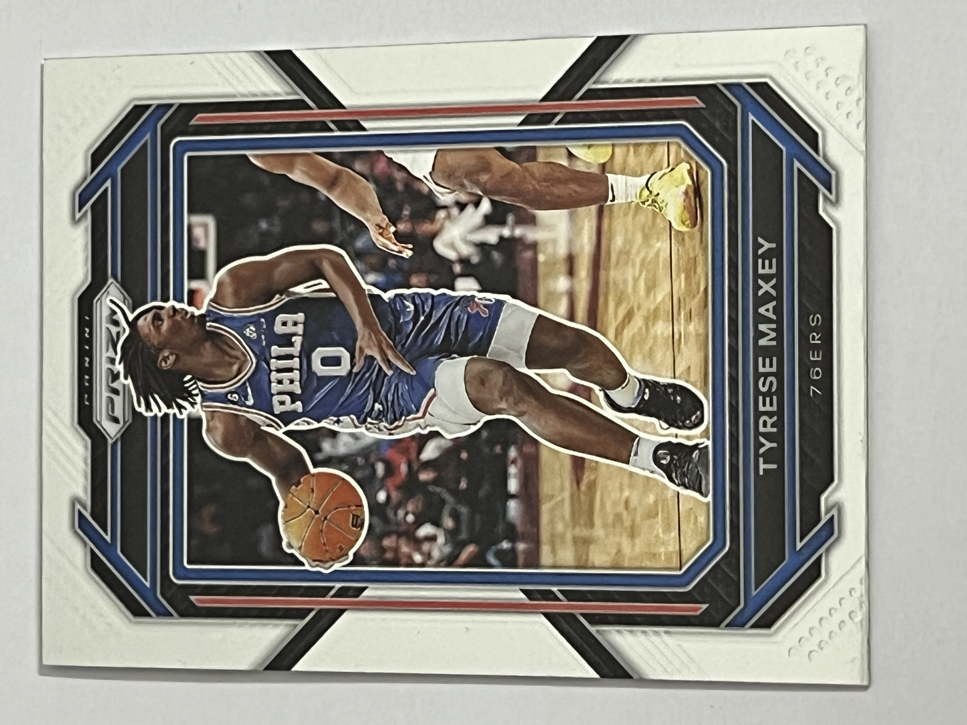 2022-23 Panini Prizm Tyrese Maxey 泰雷塞 马克西 76人队 热门球星 收藏必备 实卡精美 #21