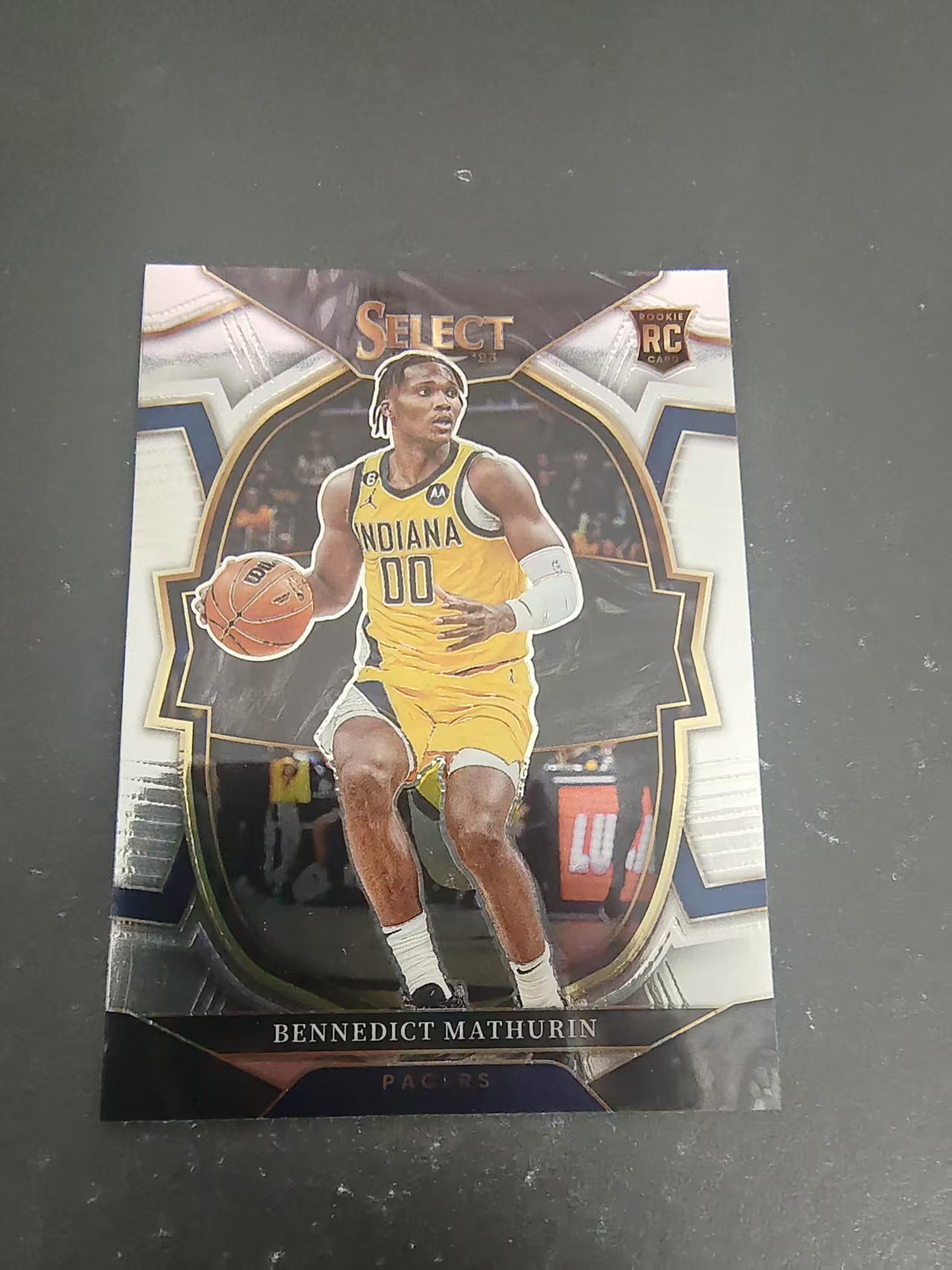 【可合并,不累计】2022-23 Panini Select Bennedict Mathurin RC 步行者 新秀 马图林 base 一级 划痕 边角瑕疵 介意勿拍 #79