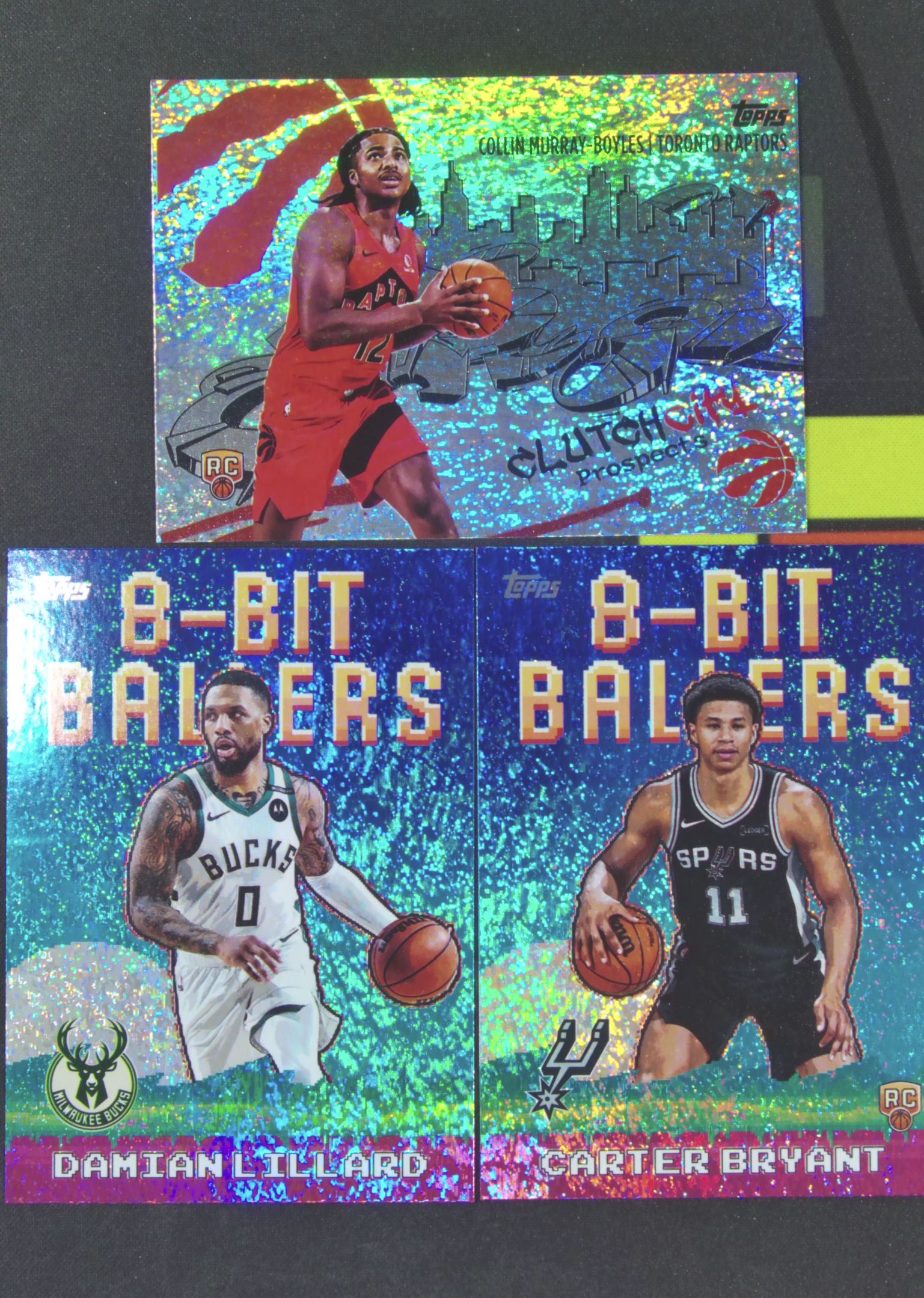 2025-26 Topps Flagship Damian Lillard Nirvana Project 利拉德 博伊尔斯 卡特 布莱恩特 3张lot 特卡 银闪 独占 卡品如图 收藏必备 断肠¥