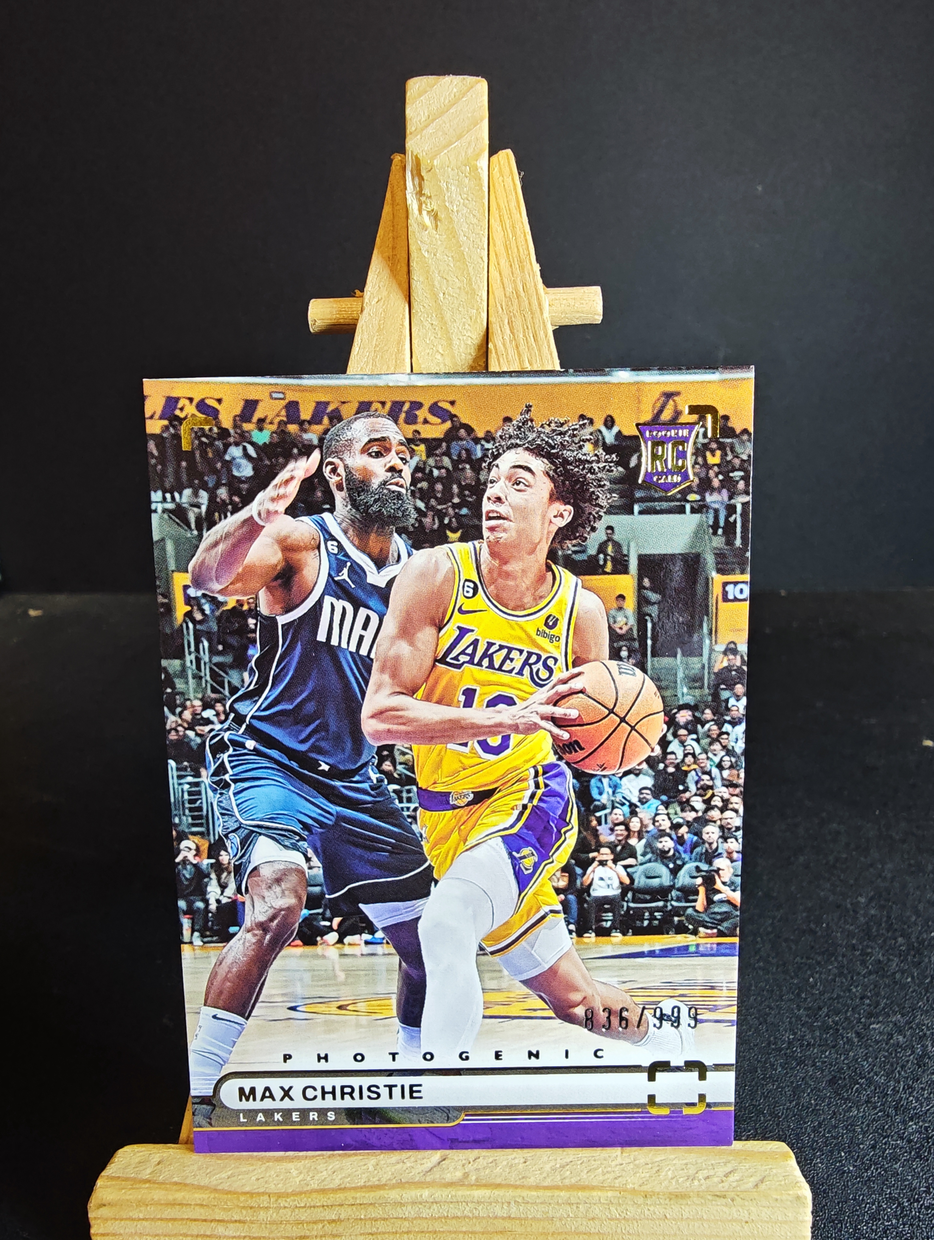2022-23 Panini PaniniPhotoGenicNBA Max Christie RC 上镜 马克思 克里斯蒂 新秀 特卡 999编 卡品如图 91代拍