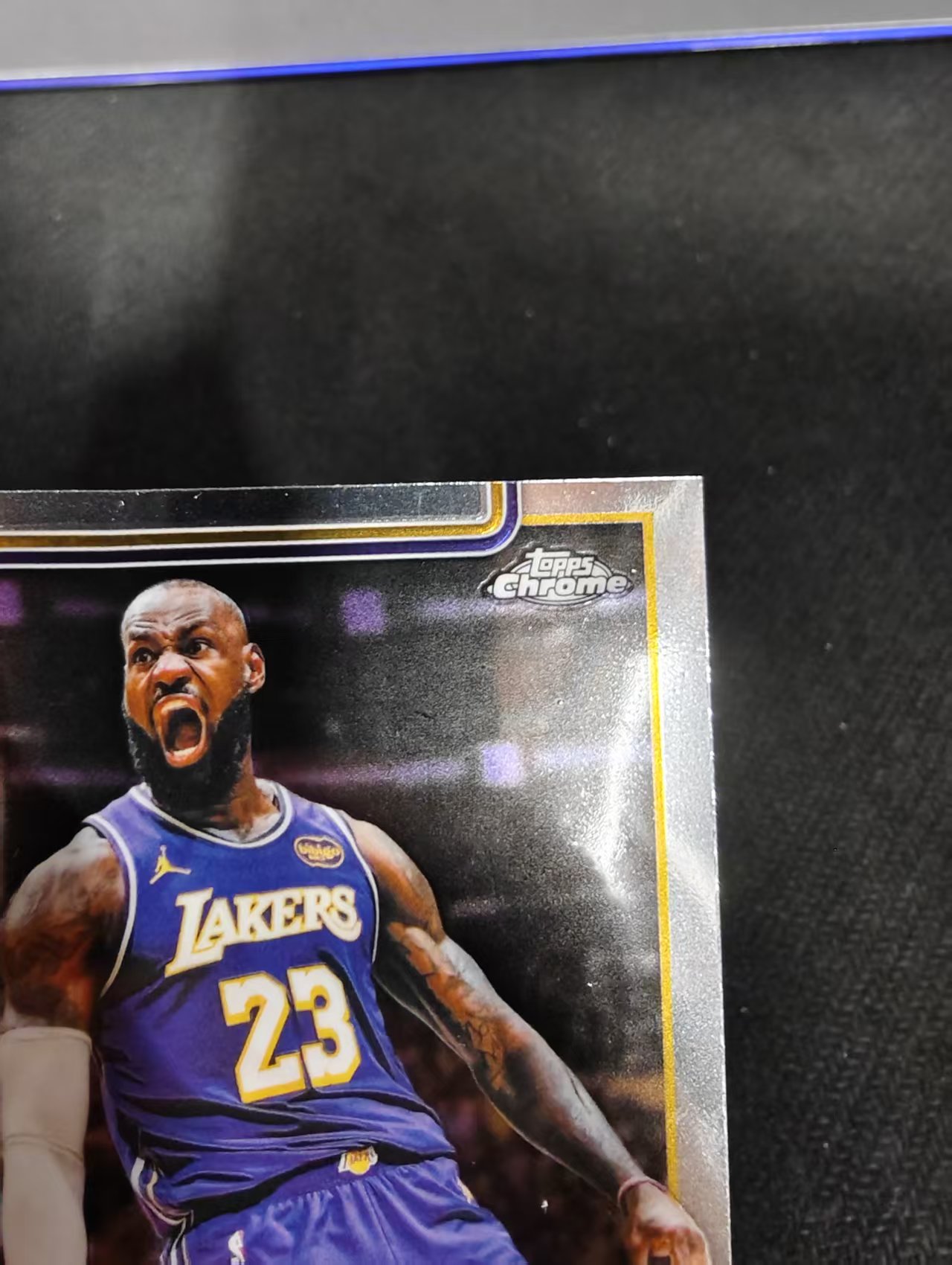 2026 Topps Chrome Update LeBron James 湖人 勒布朗 詹姆斯 老詹 小皇帝 TCU 划痕 边角瑕疵 #1