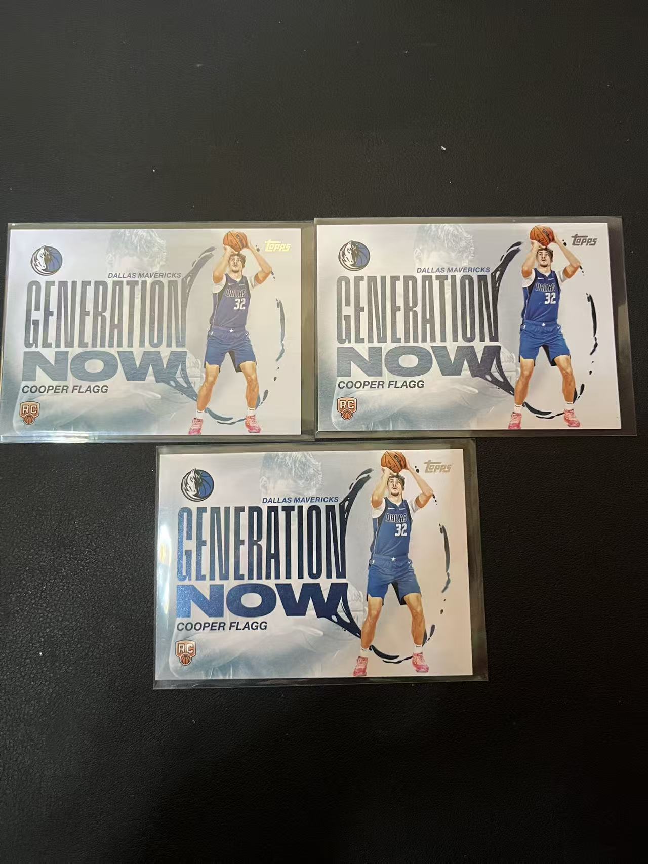 2025 Topps Flagship Cooper Flagg RC 独行侠 库珀 弗拉格 新秀 状元 美国之子 Generation Now 新生代 特卡 3张 卡品如图 龙龙龙