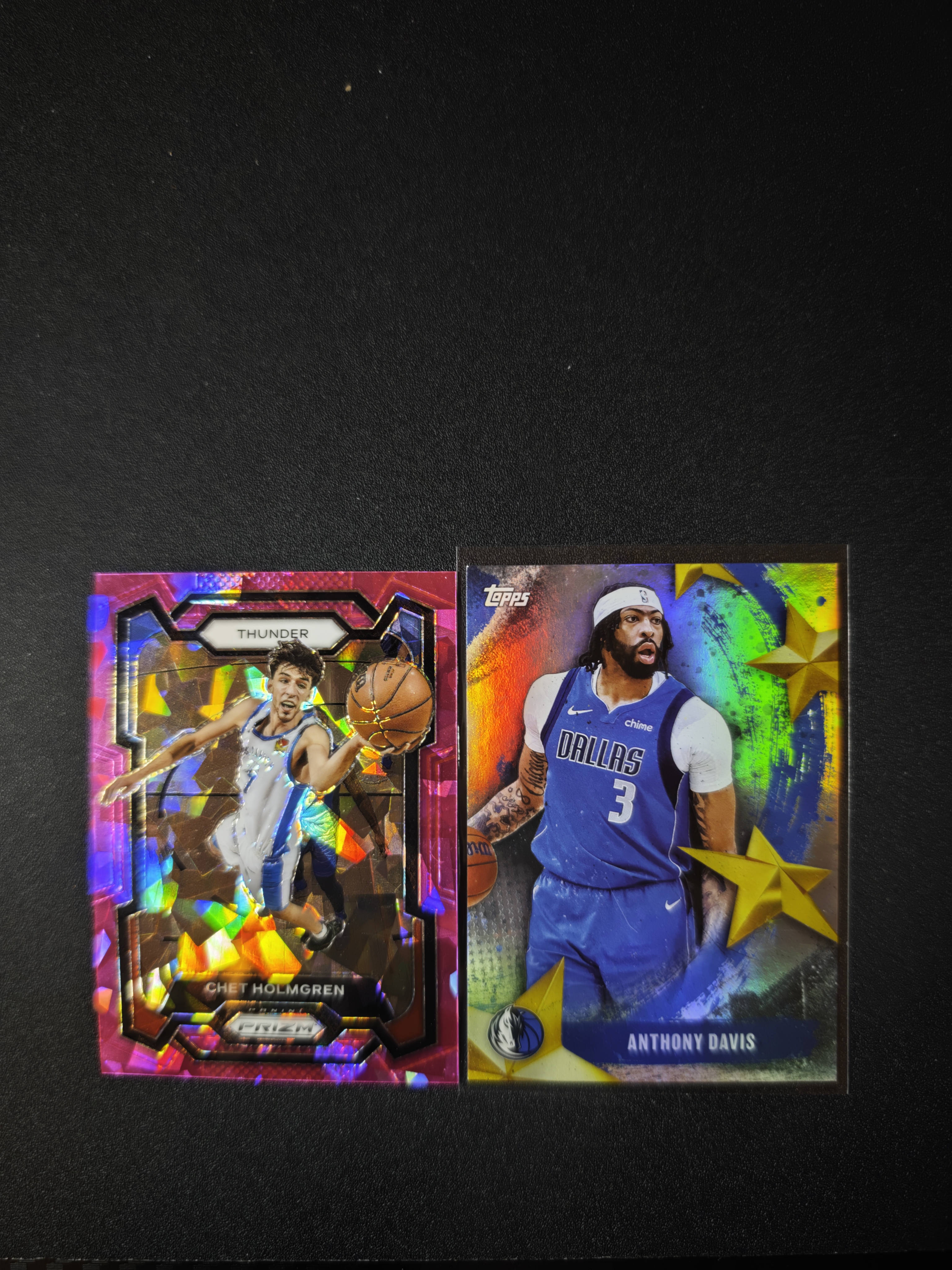 lot 2张 安东尼 戴维斯 切特 霍姆格伦 特卡 不保卡品 91代拍