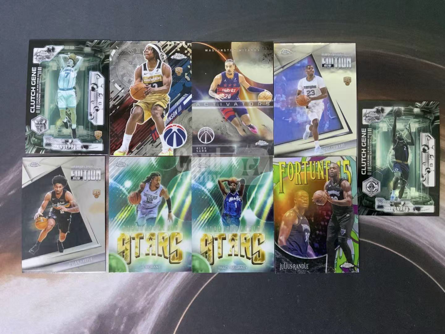2026 Topps Chrome Kon Knueppel RC tc update 康 克努佩尔 萨尔 特雷 约翰逊 考沃德 伦纳德 特卡 打包 新秀 卡品如图 跑跑