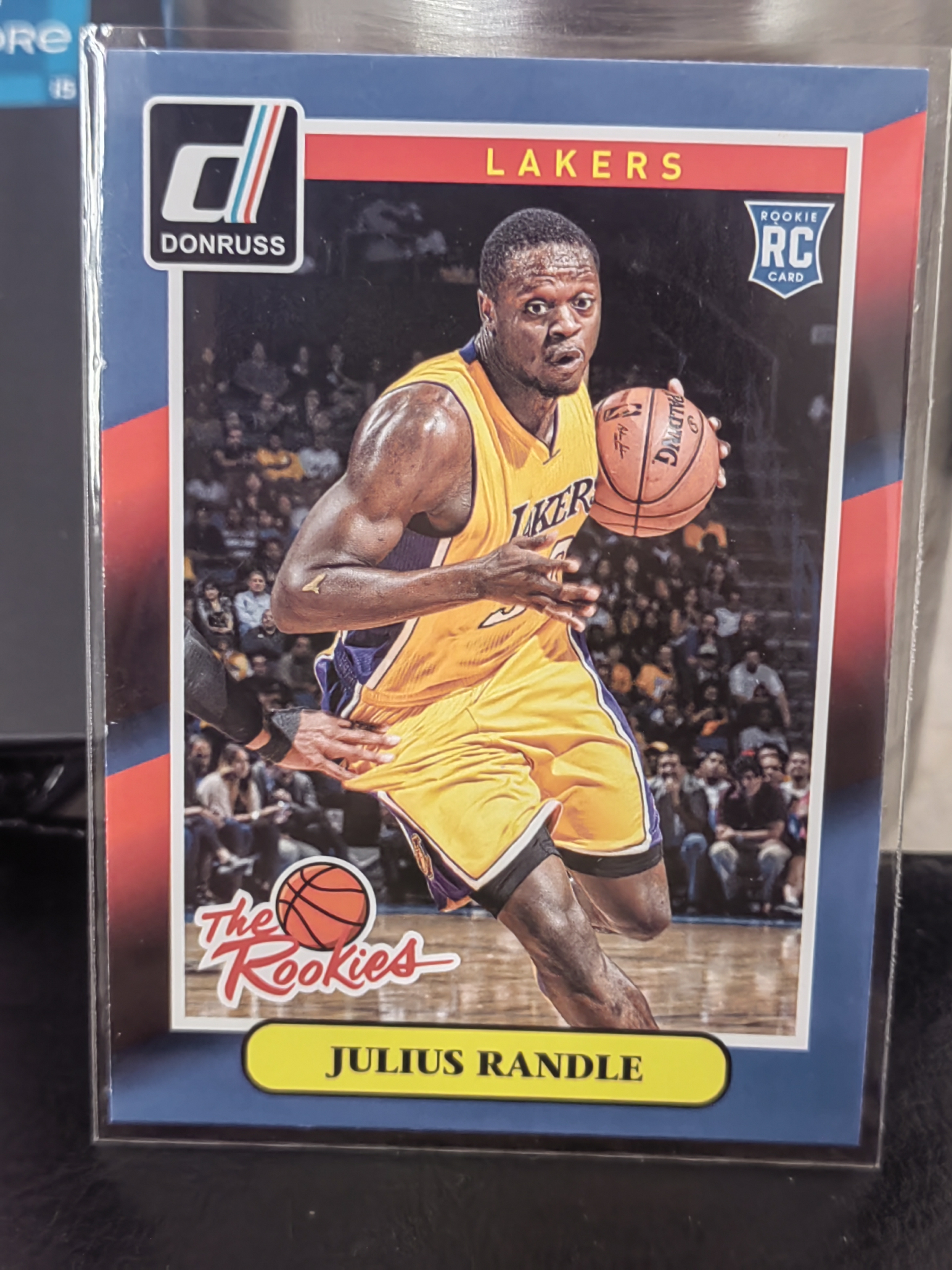 2014-15 Panini Donruss Julius Randle RC 杜蕾斯 新秀 朱利叶斯兰德尔 湖人 篮 白边白角 不保卡品 卡品如图