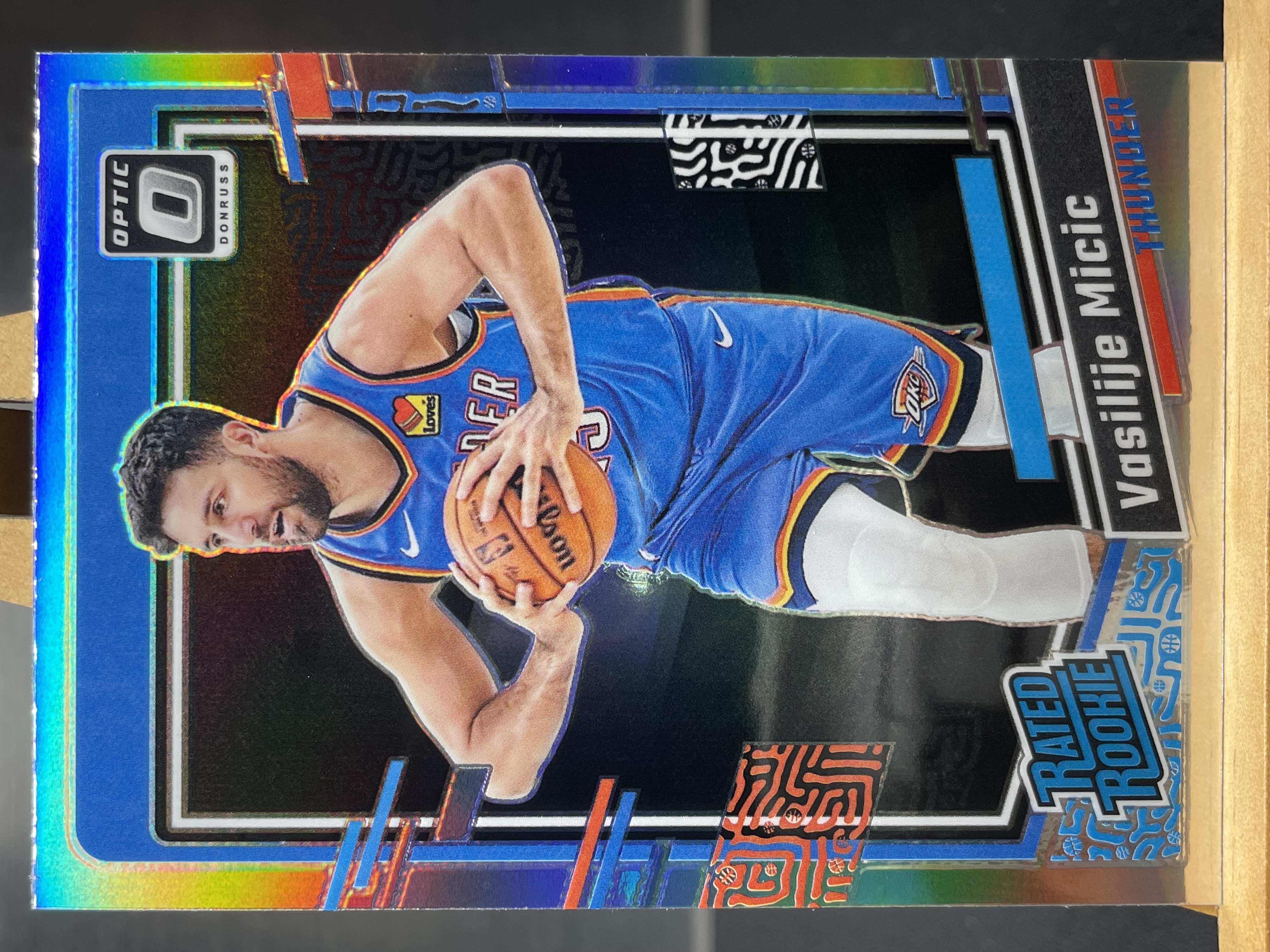 (C1) 2023-24 PANINI OPTIC 银折 新秀RC 瓦西里耶 米齐奇  雷霆  近期大热球星  收藏必备 卡品如图! ! !