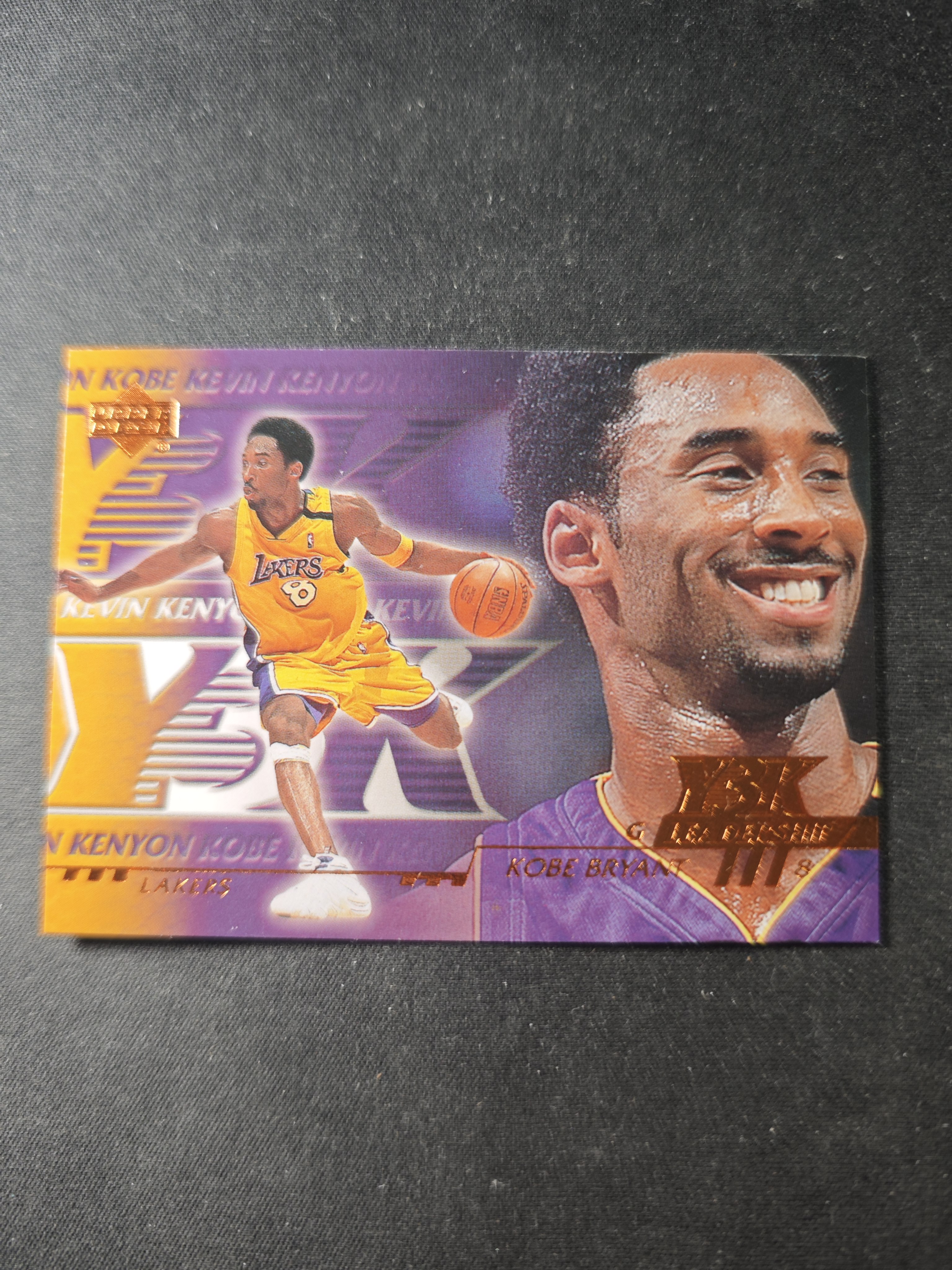 【蛤蟆特卖】科比 布莱恩特 2000 UD Y3K系列 领导力 得分 力量 防守 体质 经典五张套卡 第三款 绝版好卡 稀有老特 边角微瑕 卡品如图 专收必备!