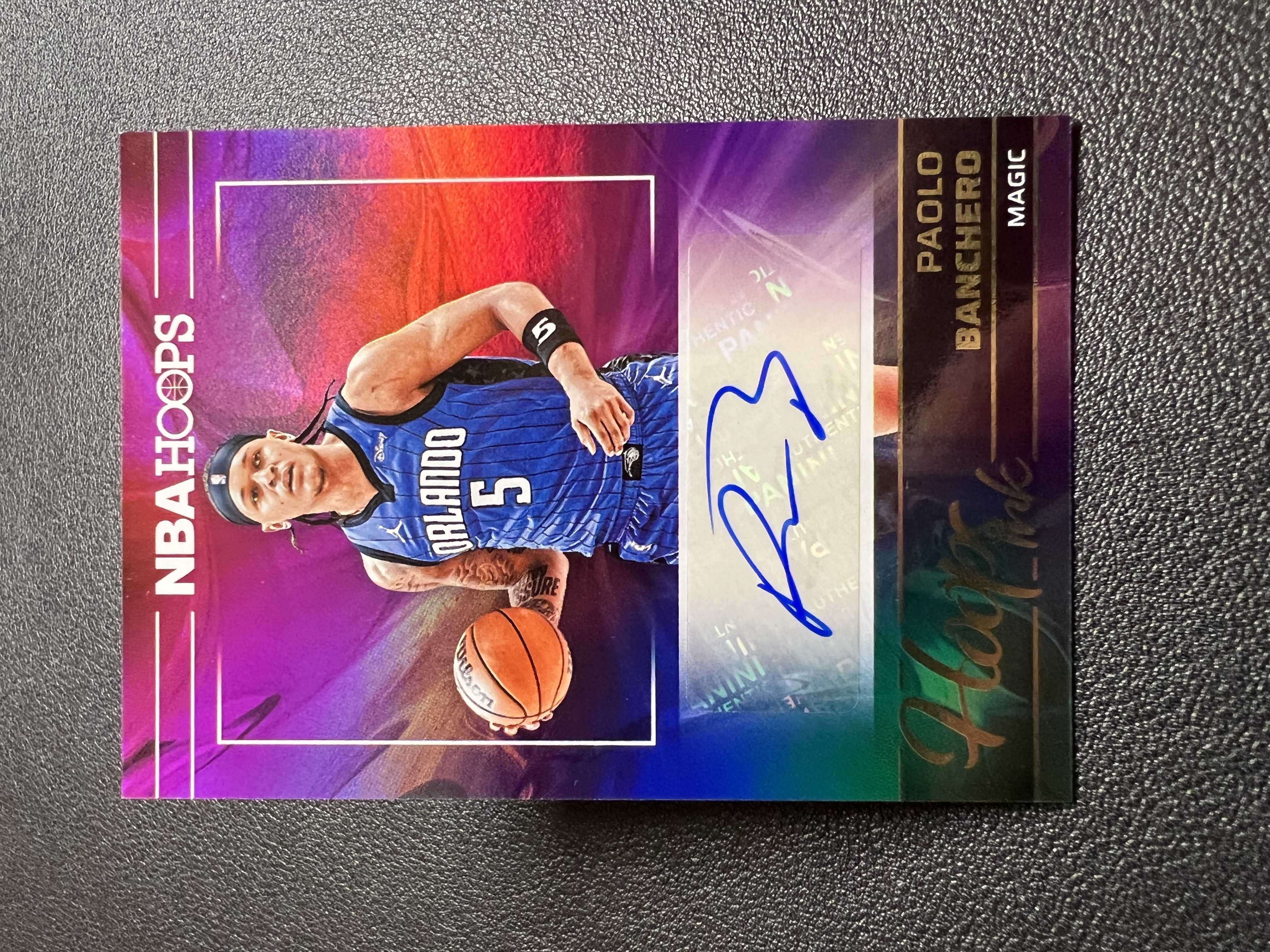 2024-25 Panini NBA Hoops Paolo Banchero 【星佑代卖】魔术 保罗 班切罗 签字 ink签 收藏必备 机
