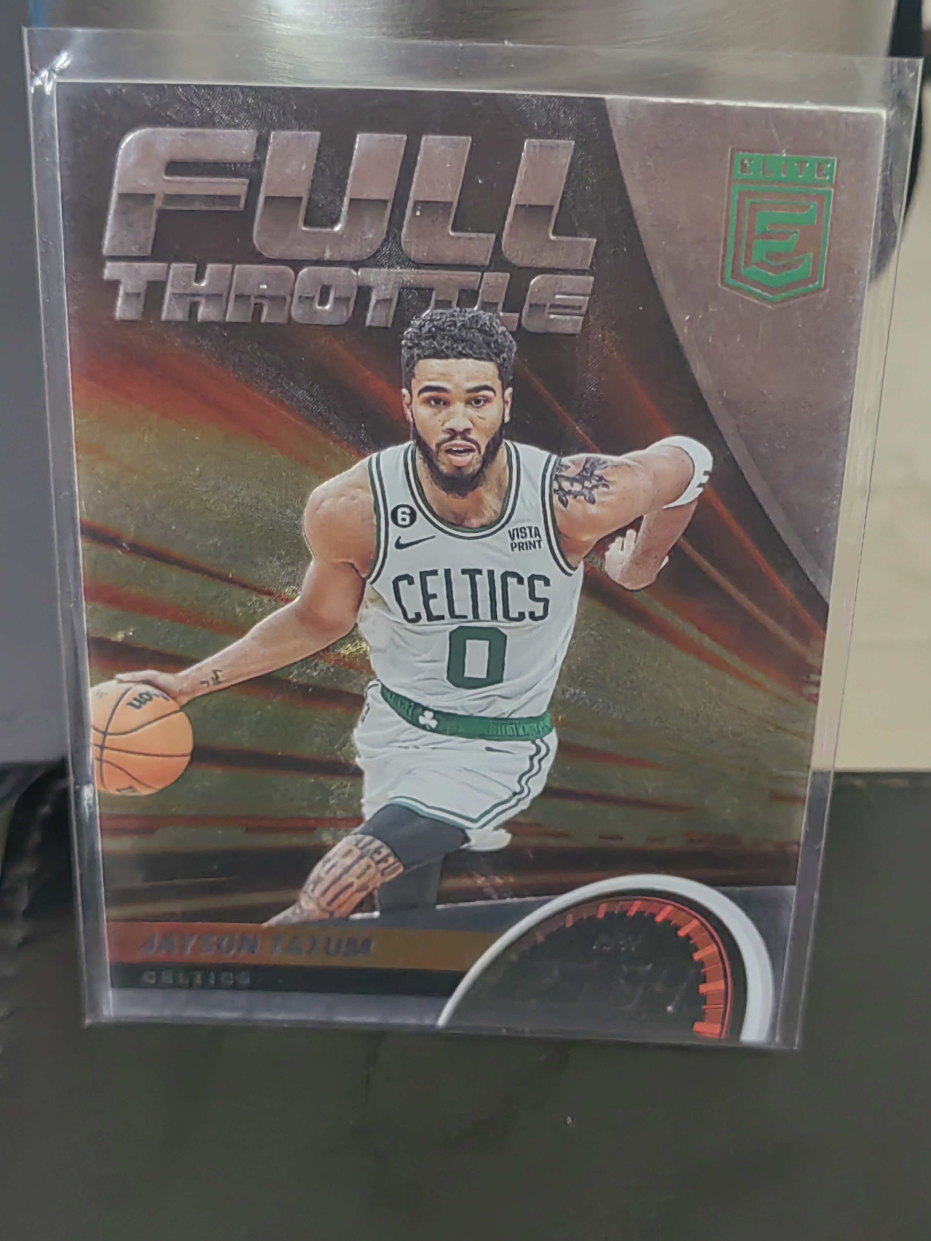 2022-23 Panini ELITE Jayson Tatum 精英 杰森塔图姆 凯尔特人 FULL THROTTLE 全速前进 特卡 篮 白边白角 不保卡品 卡品如图