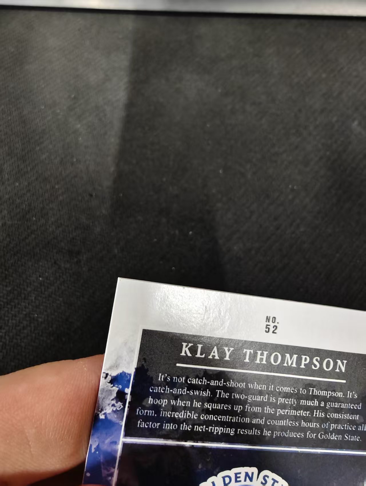 【可合并,不累计】2020-21 Panini Origins Klay Thompson 勇士 佛祖 克莱 汤普森 起源 闪卡 轻印 边角瑕疵 #52