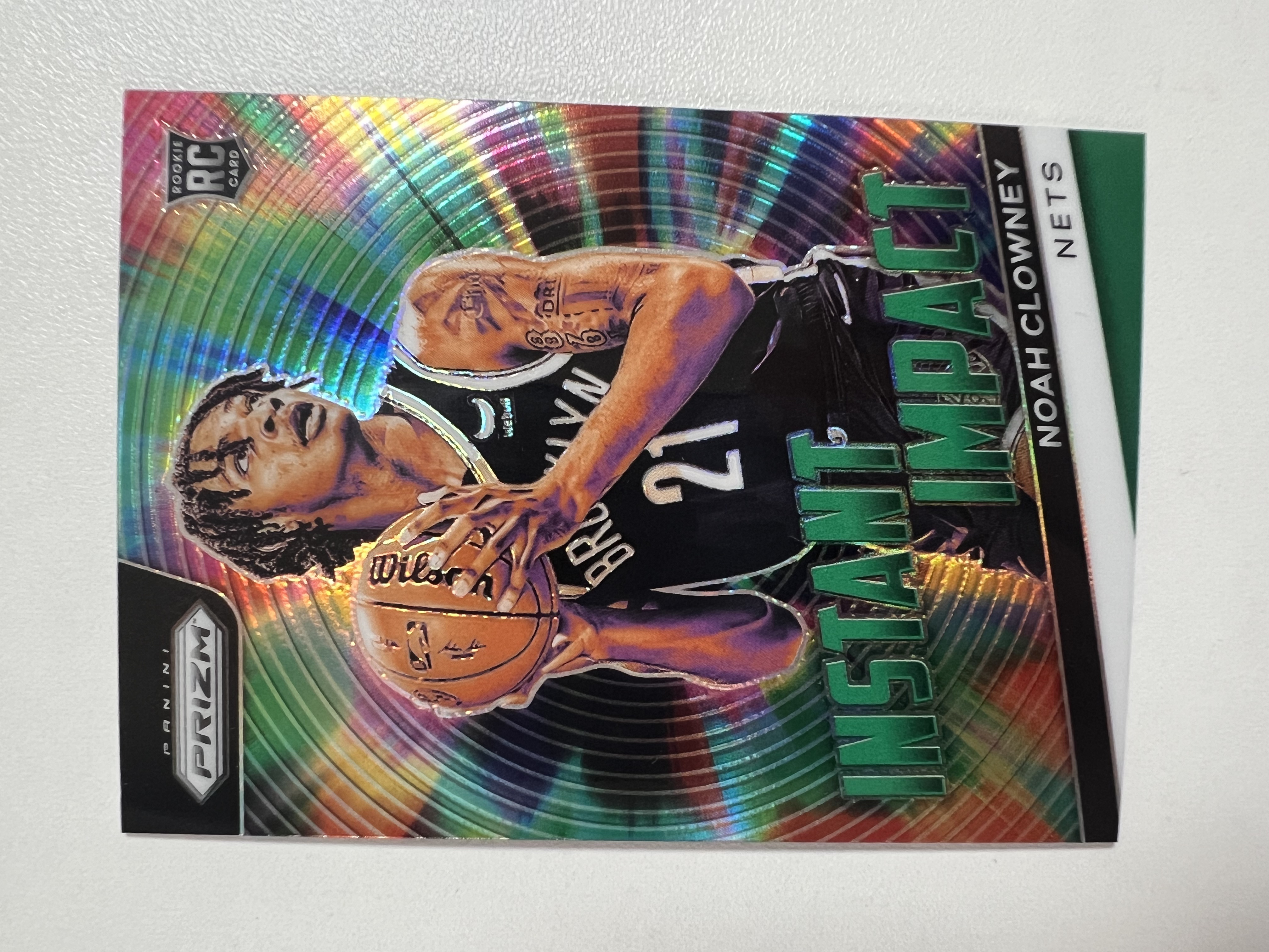 2023-24 Panini Prizm Noah Clowney RC 诺阿克洛尼 篮网 新秀年 特卡折射 PZ系列 HH03 收藏凑套 卡品如图