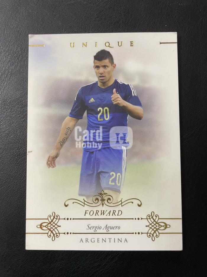 2015 Futera Unique Sergio Agüero 【hellfire拍卖】福特拉 2015 阿根廷 曼城 阿圭罗 base 微瑕如图介意勿拍 jjj