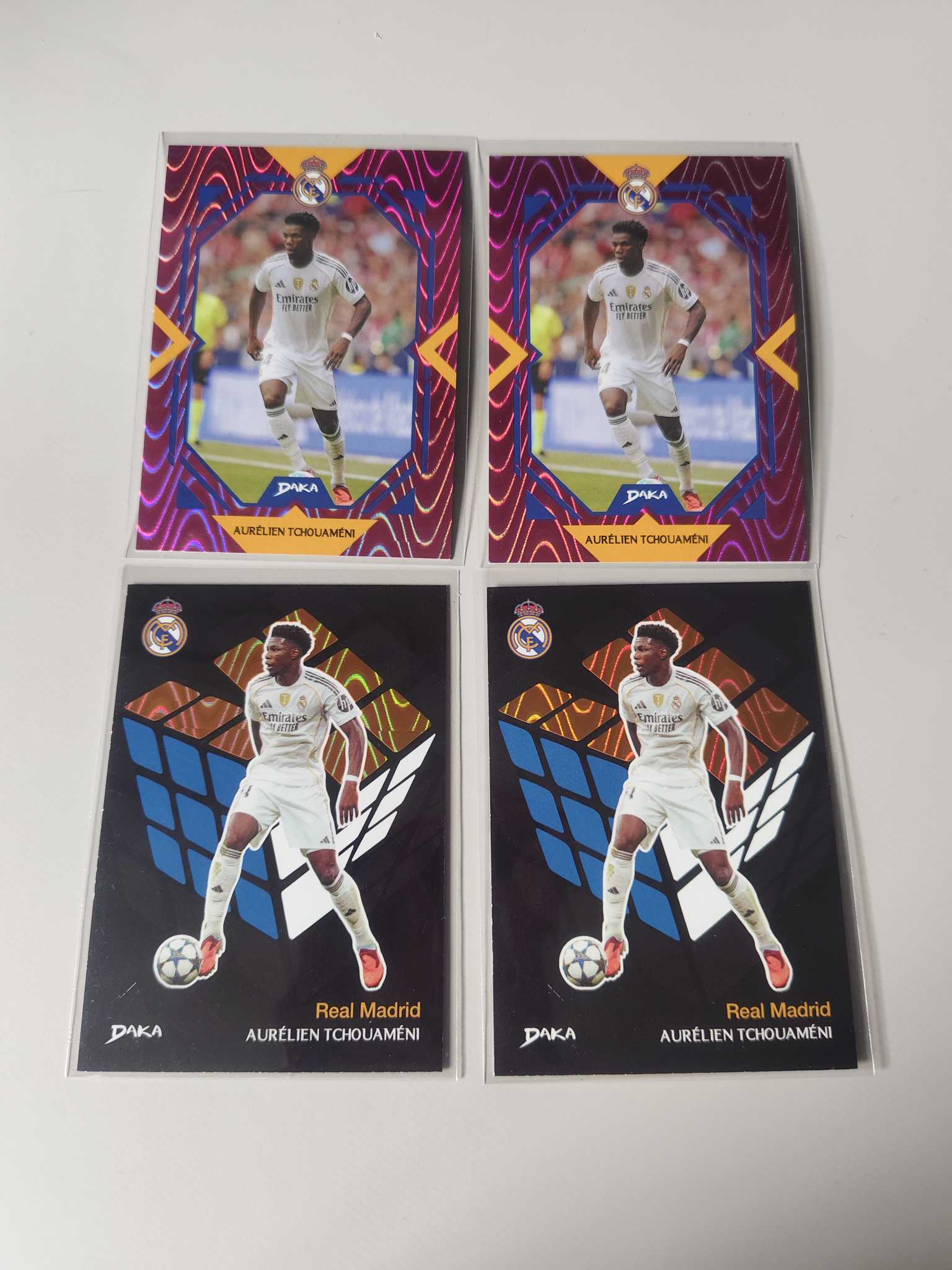 【佩妮拍卖】2025 daka 达咖 皇家马德里足球俱乐部 tchouameni 楚阿梅尼 25编75编lot110 拍前请阅读描述 许哥0120