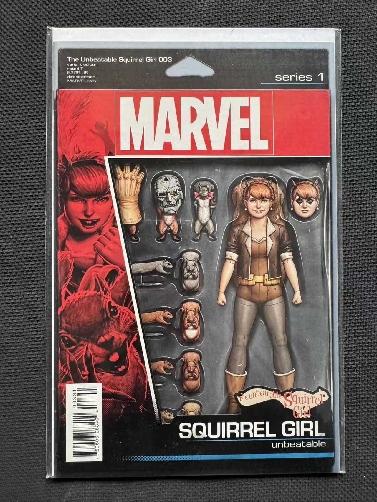 2012 Marvel 美漫 期刊杂志 松鼠妹 玩具刊 官方漫画 美漫期刊 杂志书刊 变体、贸易、小标 带膜带背板