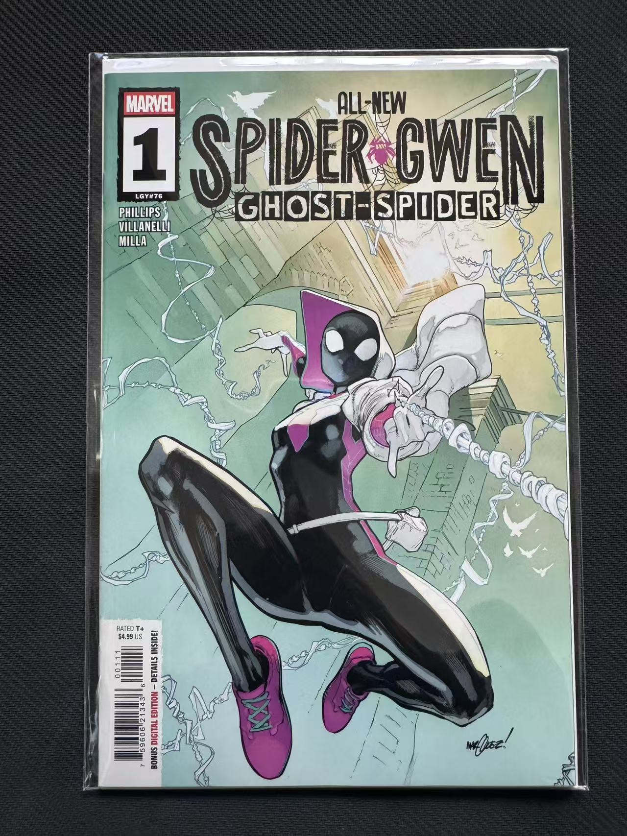 2025 Marvel 美漫 期刊杂志 格温 官方漫画 美漫期刊 杂志书刊 变体、贸易、小标 带膜带背板