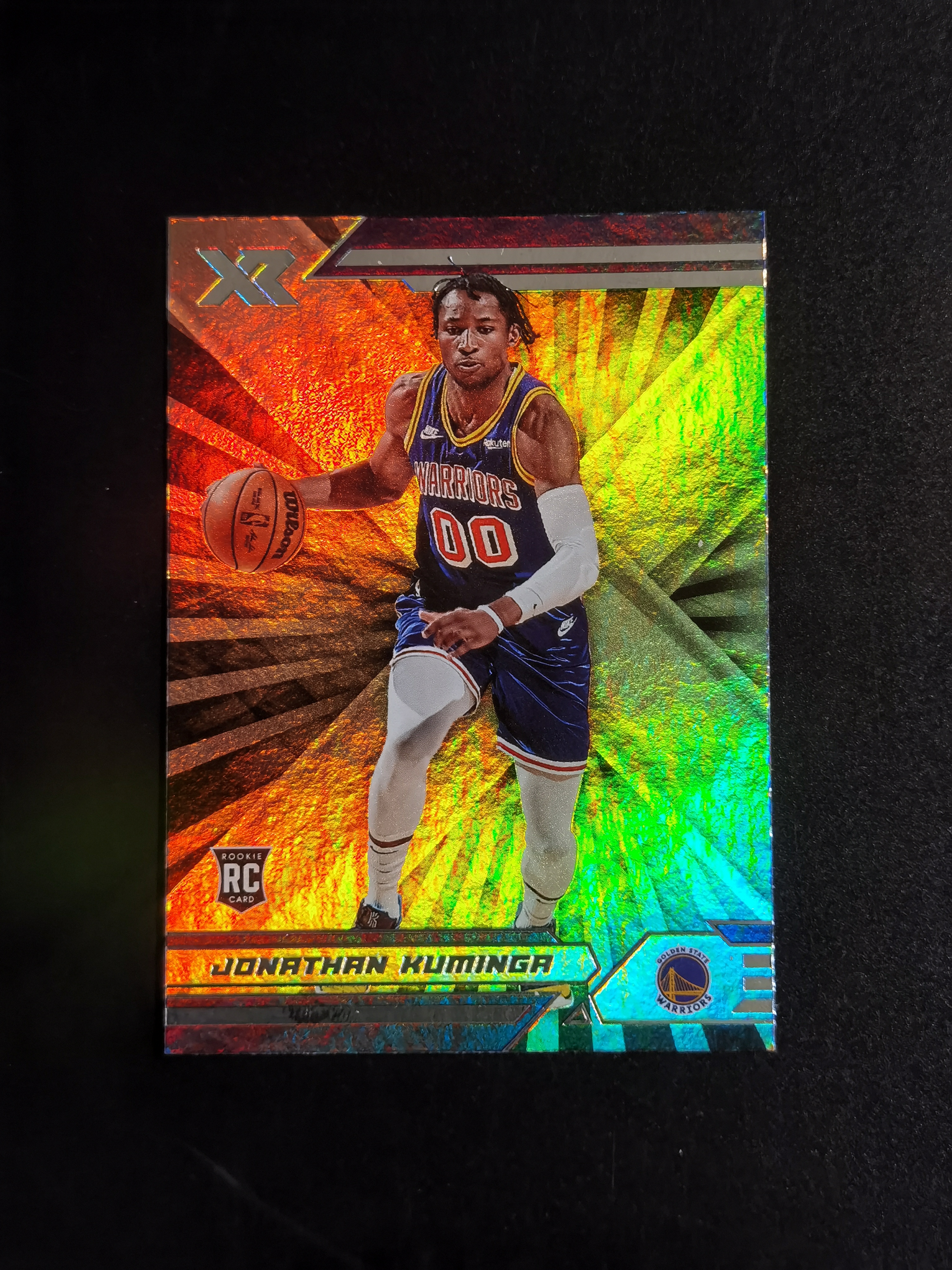 2021-22 Panini Prizm Jonathan Kuminga RC 编年史 RC新秀 乔纳森库明加 XR 银折 卡品如图 专收必备