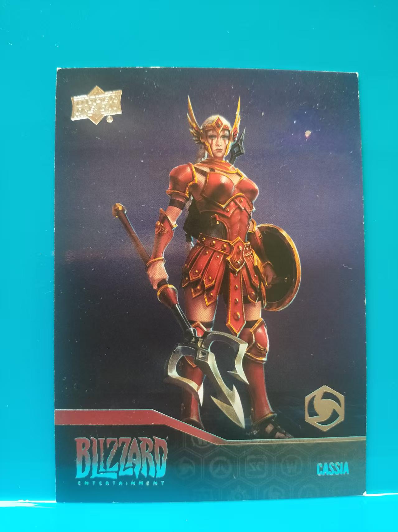 2023 Upper Deck blizzard cassia 暗黑破坏神 卡西亚  暴雪 卡角瑕疵如图 J016W