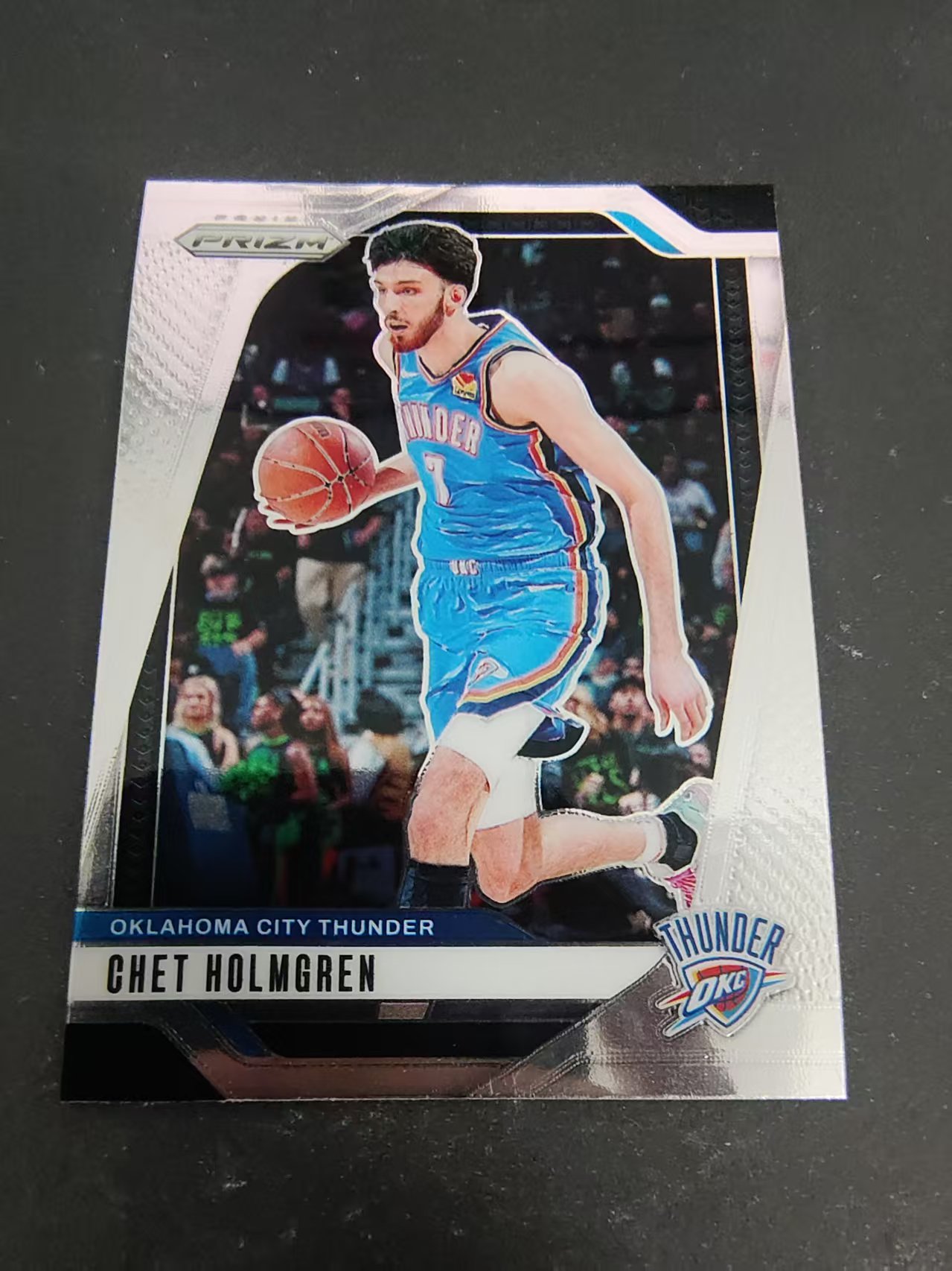 【可合并,不累计】2024-25 Panini Prizm Chet Holmgren 雷霆 霍姆格伦 PZ 划痕 边角瑕疵 #17