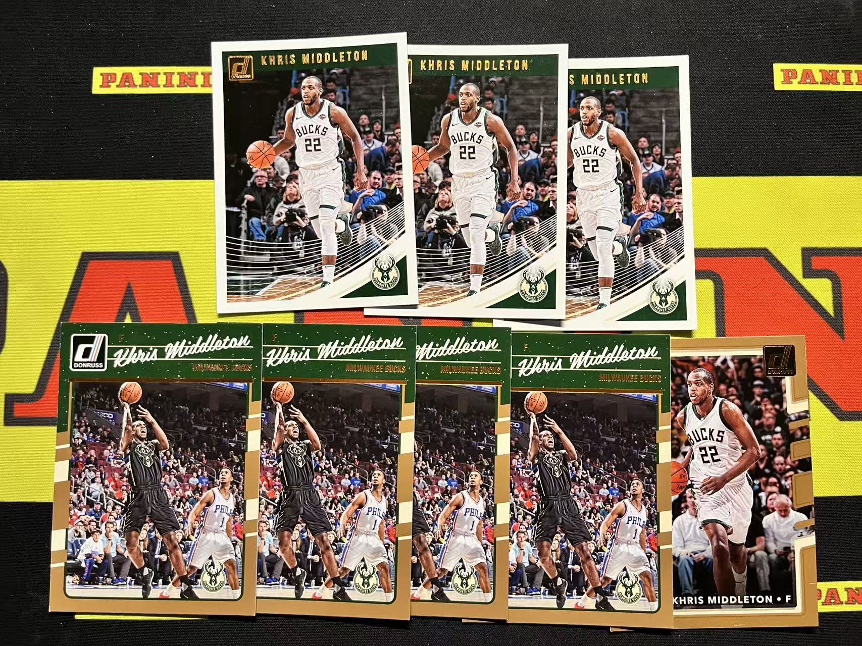 2016-17 Panini prizm LeBron James Donruss 杜蕾斯 普特打包 雄鹿 神射手 克里斯米德尔顿